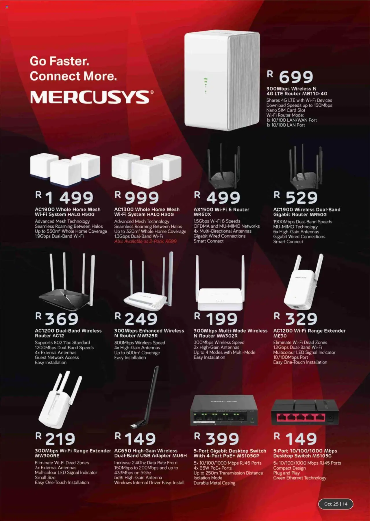 New Computer Mania catalogue – valid from 01.10.2025 | Page: 15 | Products: Data, Sim, Router, Switch