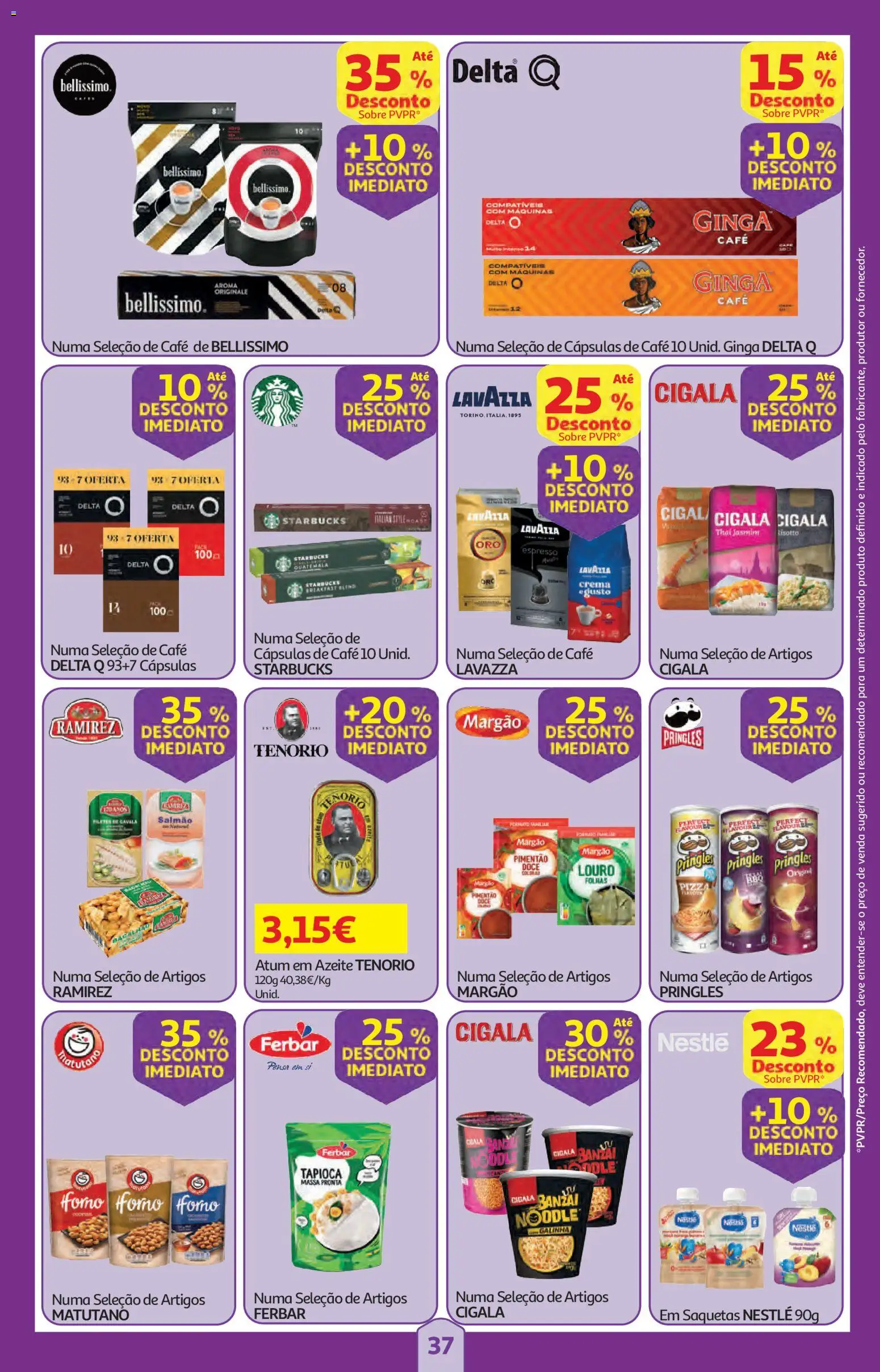 Auchan folheto │ válido de 09.04.2026 | Página: 37 | Produtos: Forno, Azeite, Nestlé, Pizza