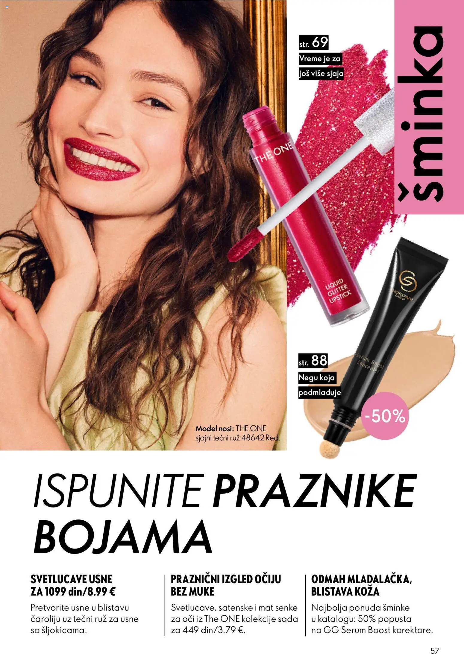 Oriflame katalog - važi od 10.12.2025 | Strana: 57 | Proizvode: Šminka
