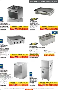 Metro - Gastro - Pregled kataloga iz trgovine Metro, vrijedi od 01.04.2026 | Stranica: 8 | Proizvodi: Roštilj, Friteza, Štednjak, Perilica suđa