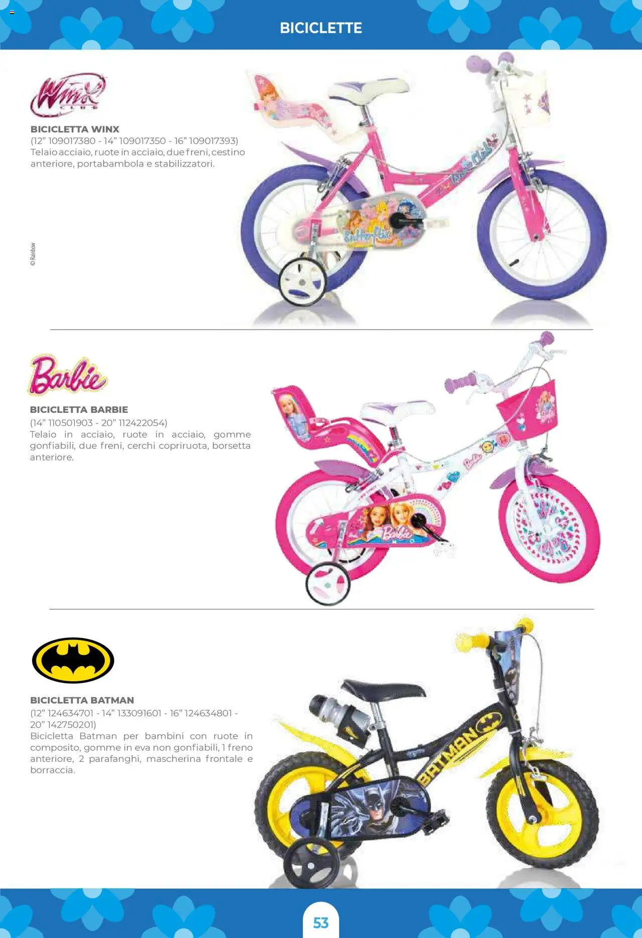 Volantino Toys Center del 03.04.2025 | Pagina: 55 | Prodotti: Bicicletta, Borsetta, Cestino