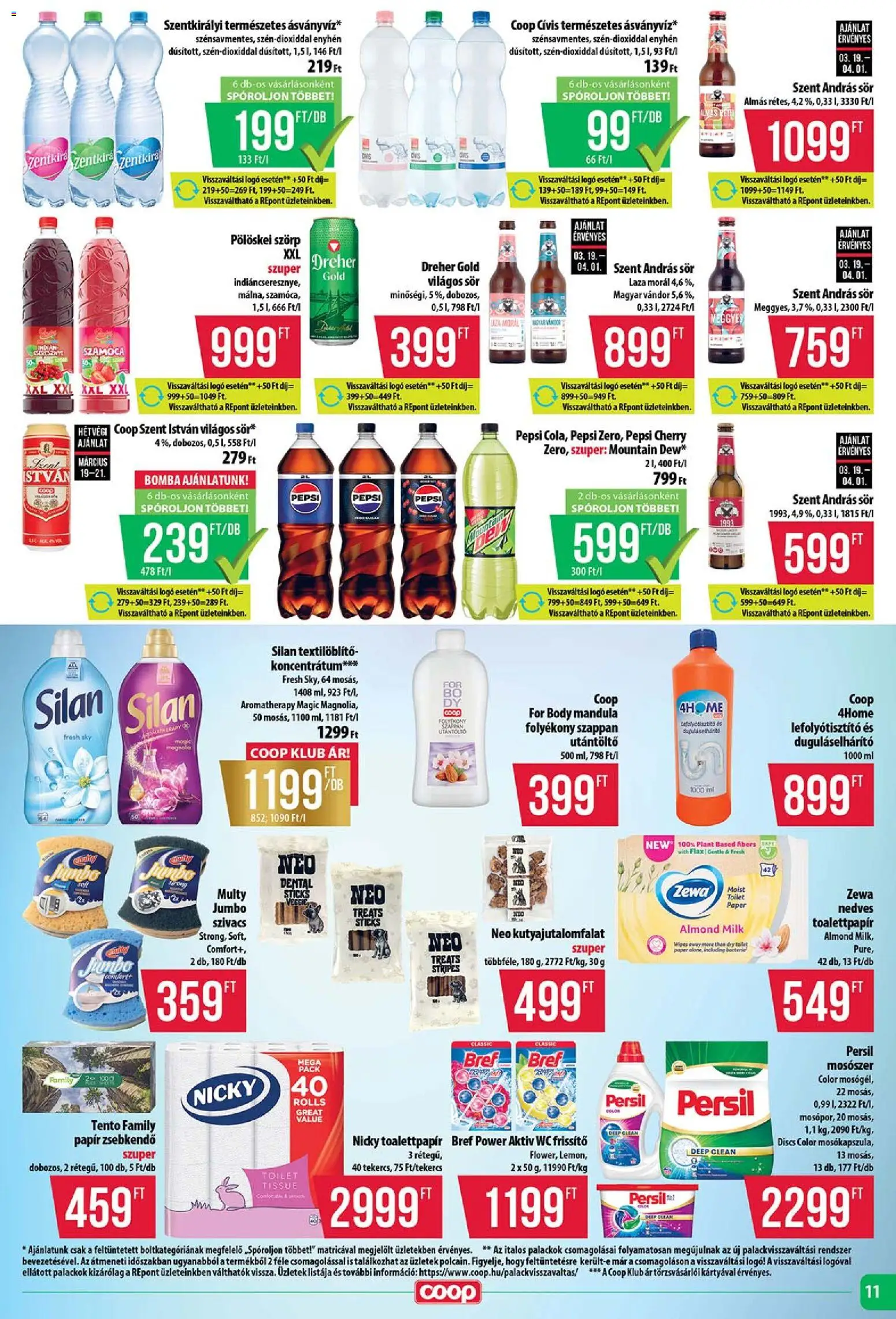COOP Szolnok Akciós Újság 2026.03.19.-tól/töl - fantasztikus ajánlatokat! 🛍️ | Magyarország