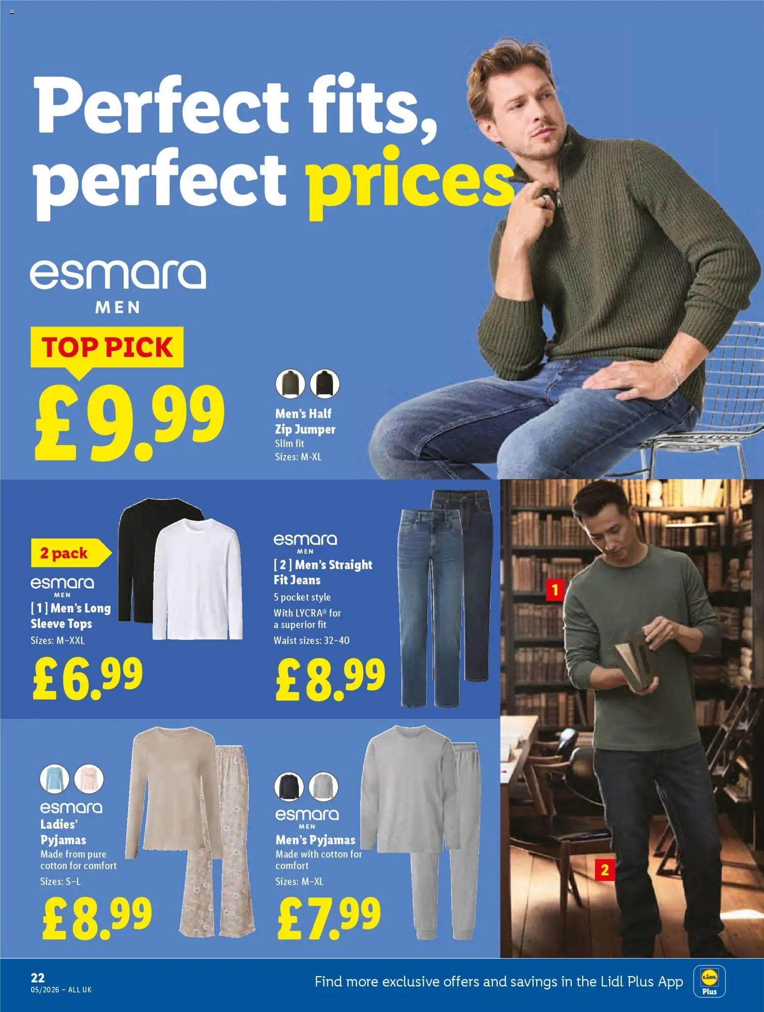 {H1} | Page: 22 | Products: Jumper, Jeans