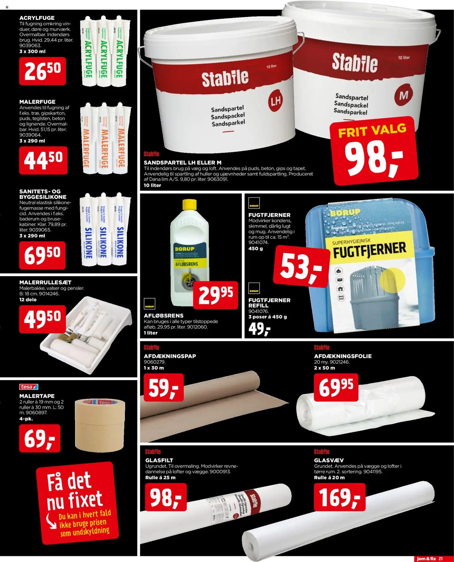 Jem & fix tilbudsavis – gyldig fra 23.11.2025 | Side: 21 | Produkter: Vin, Søm