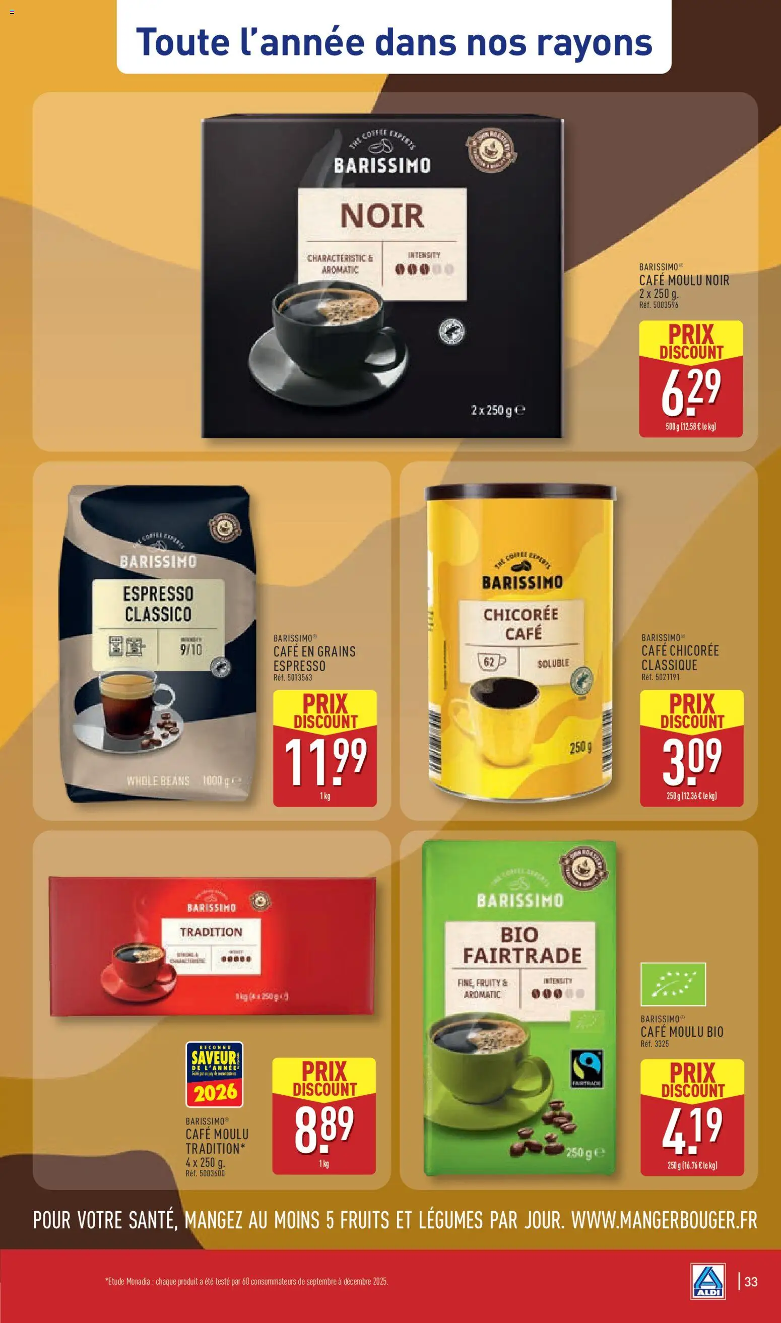 {H1} | Page: 35 | Produits: Café en grains, Café moulu, Café