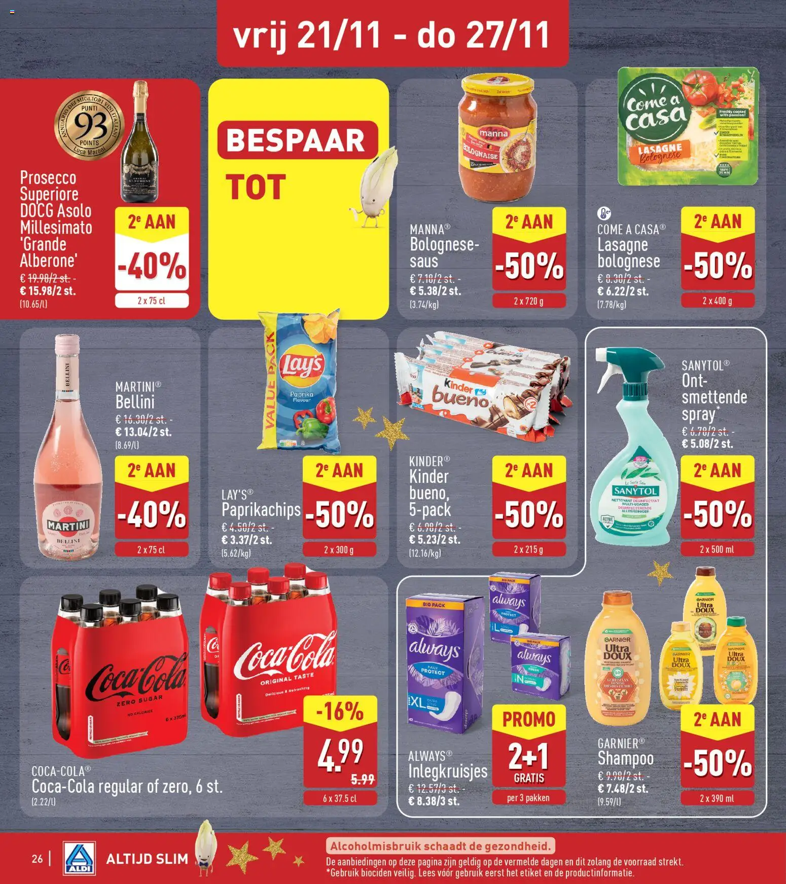 {H1} | Pagina: 26 | Producten: Lasagne, Allesreiniger, Bébipulyka, Shampoo