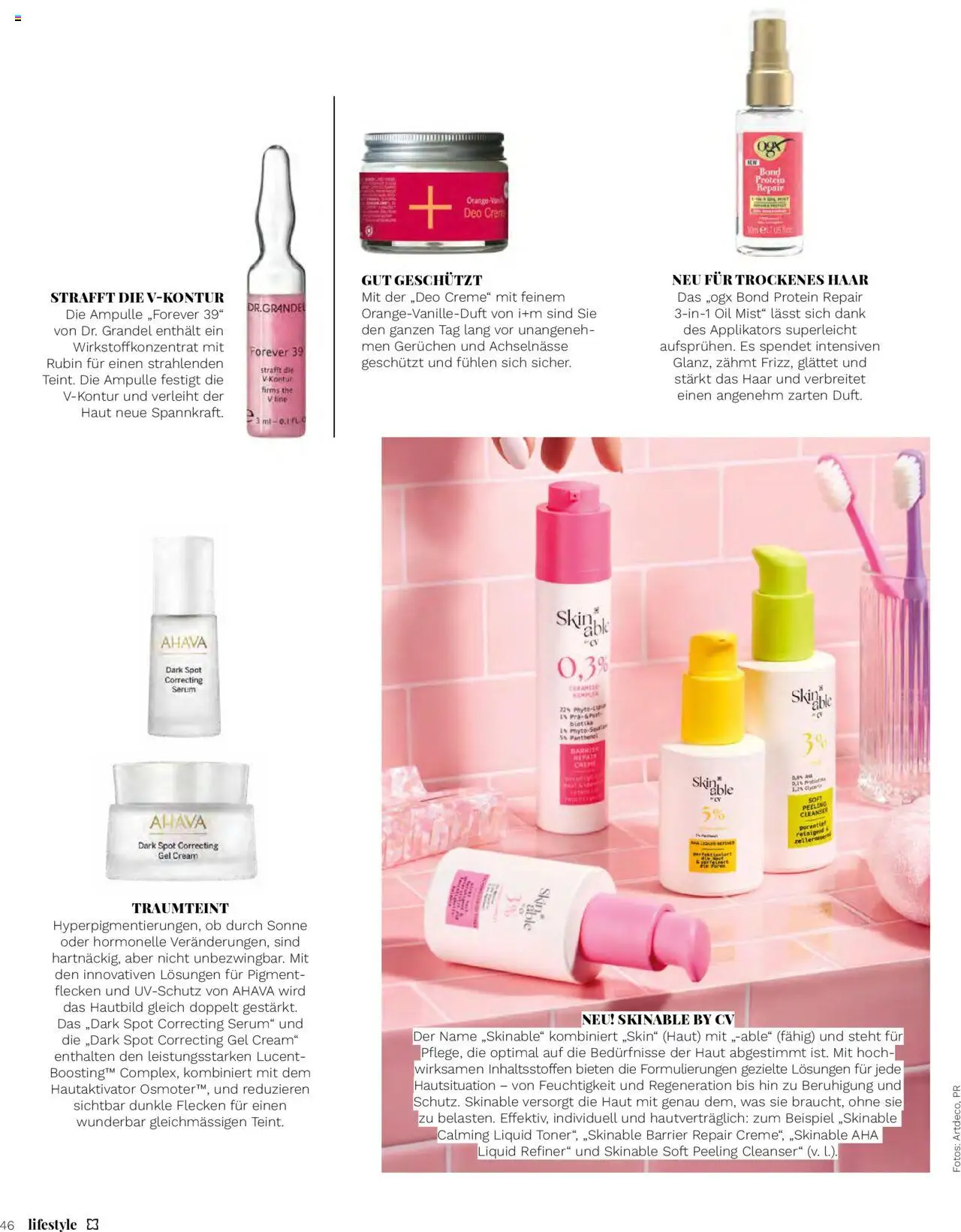 Müller Magazin – gültig ab 12.09.2025 | Seite: 46 | Produkte: Serum, Deodorant, Toner, Creme