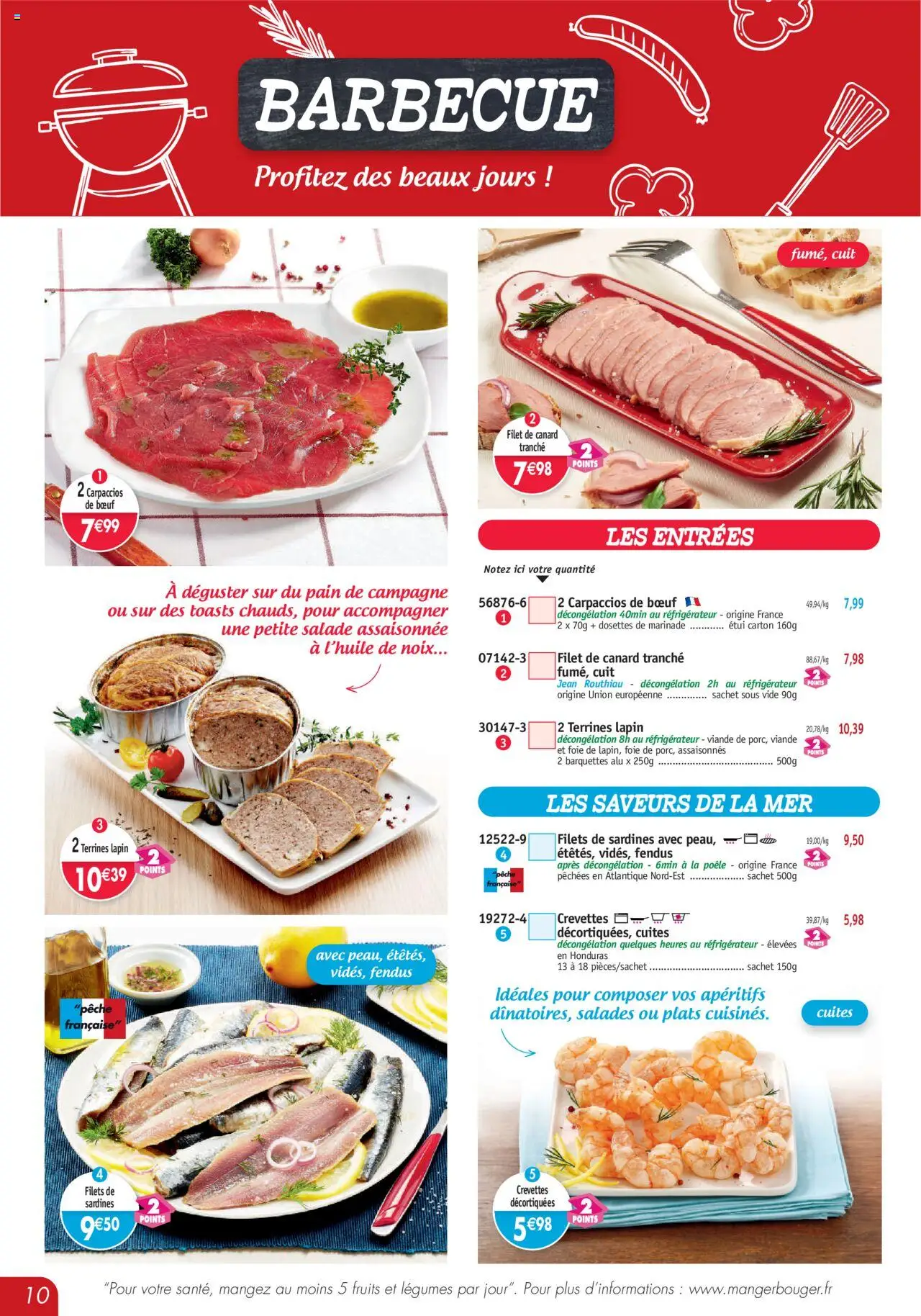  | Page: 10 | Produits: Étui, Poêle, Crevettes, Noix