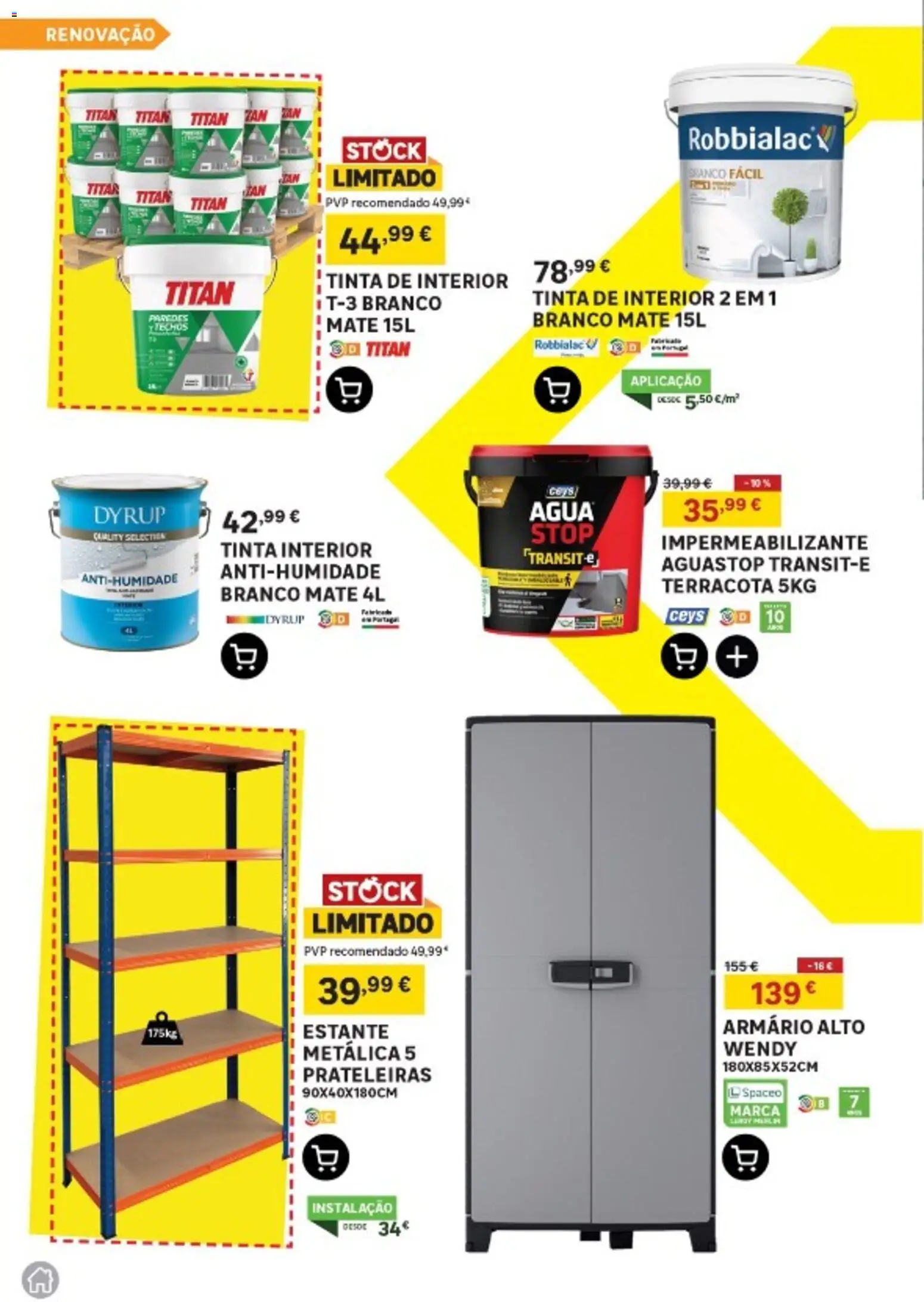 Leroy Merlin Portugal Continental │ válido de 13.11.2025 | Página: 8 | Produtos: Armário, Tinta