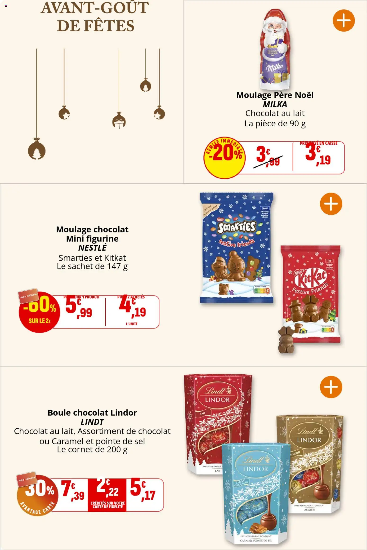 {H1} | Page: 23 | Produits: Sel, Lait, Chocolat, Lindt