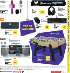 Conforama - Prévisualisation de Conforama catalogue valide à partir de 28.10.2025 | Page: 49 | Produits: Souris, Radio, Prise, Casque