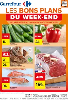 Carrefour - Prévisualisation de Carrefour Les bons plans du week-end valide à partir de 07.11.2025