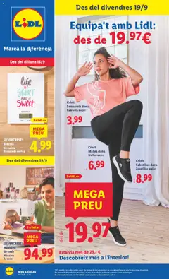Vista previa Lidl folleto de bazar válido desde el 15.09.2025