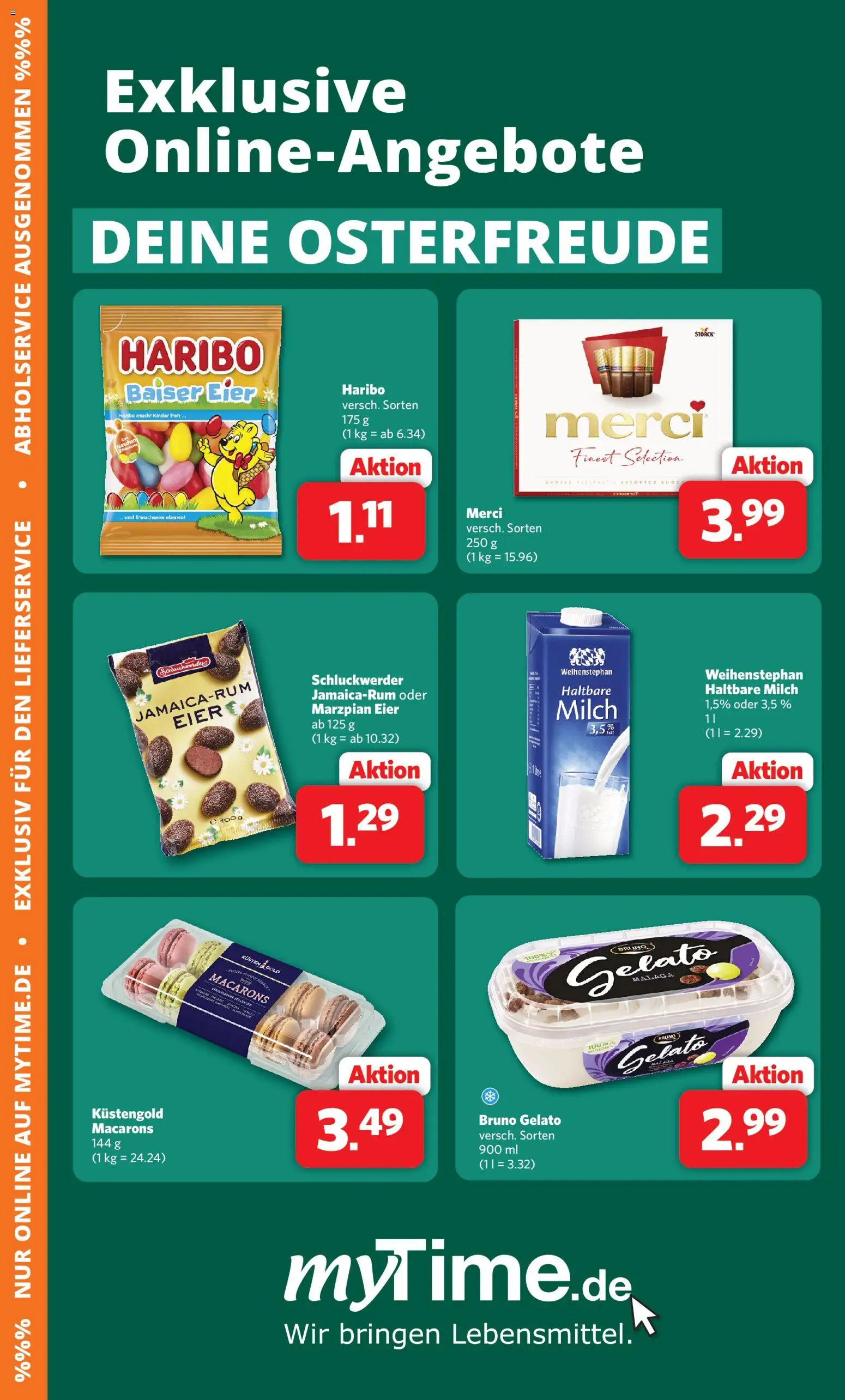 Famila Nordwest Prospekt 	 – gültig ab 09.03.2026 | Seite: 41 | Produkte: Merci, Milch, Eier, Haltbare milch