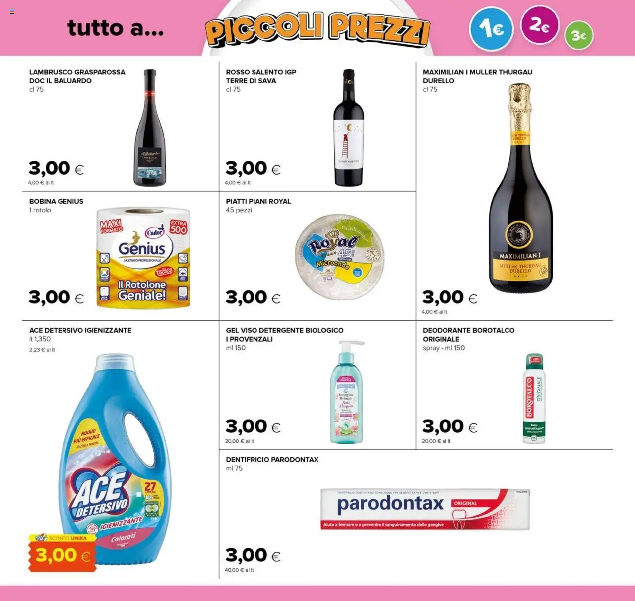 Volantino Tigre del 25.09.2025 | Pagina: 19 | Prodotti: Microonde, Deodorante, Dentifricio, Detergente