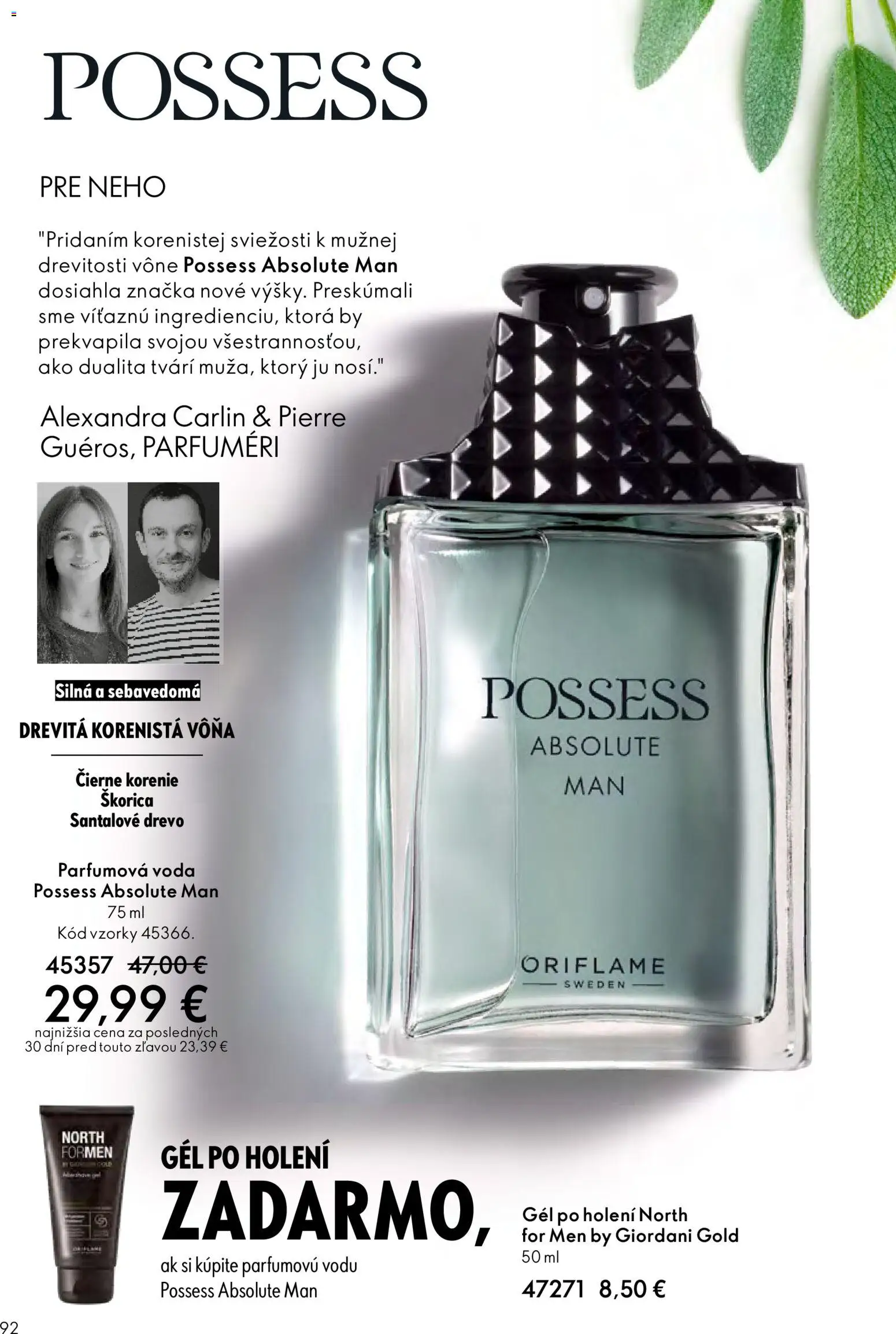 Nové Oriflame akcie – leták je platný od 11.02.2026 | Strana: 92 | Produkty: Čierne korenie, Korenie, Voda