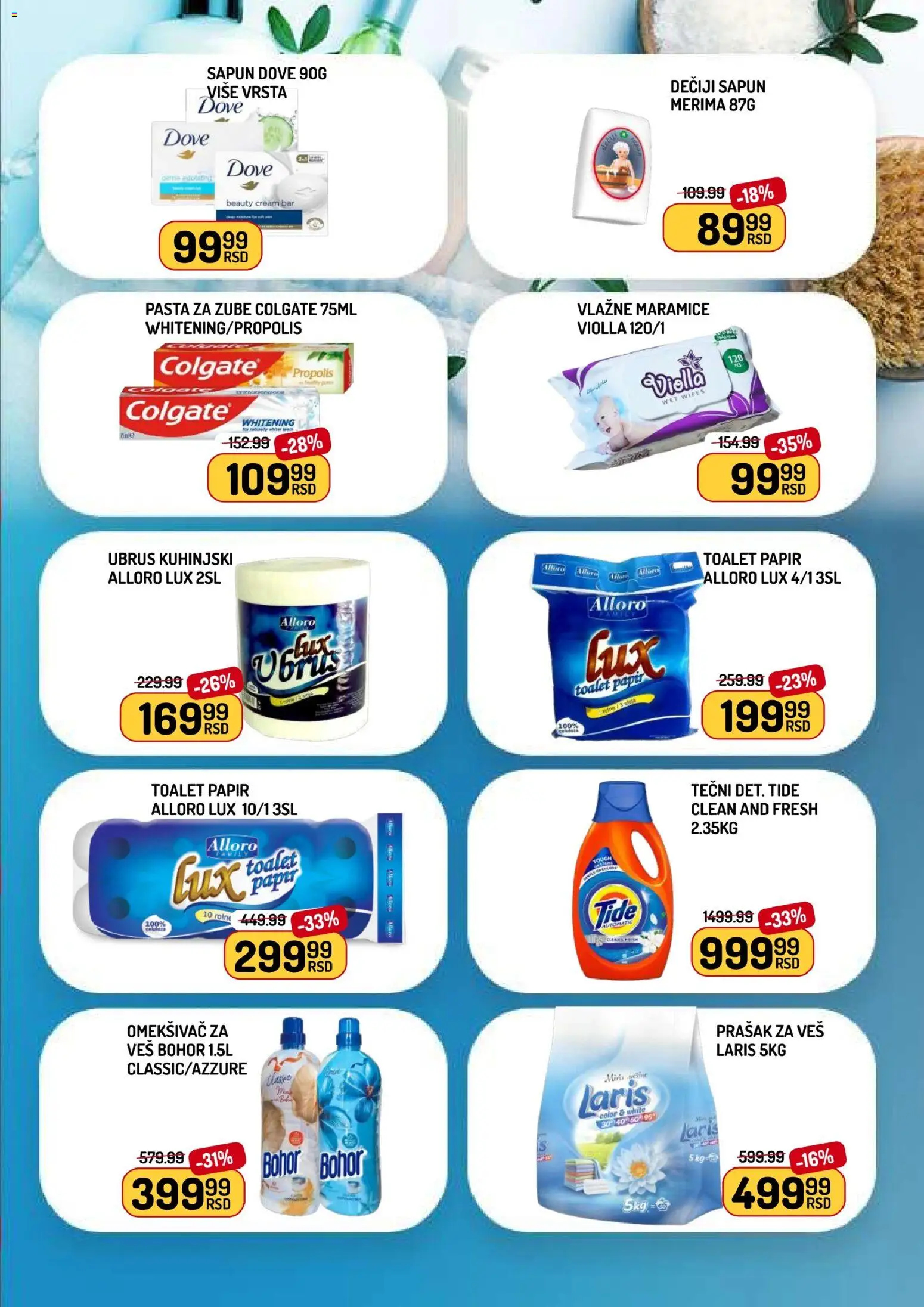 Aman katalog - važi od 10.11.2025 | Strana: 11 | Proizvode: Colgate, Toalet papir, Vlažne maramice, Omekšivač za veš