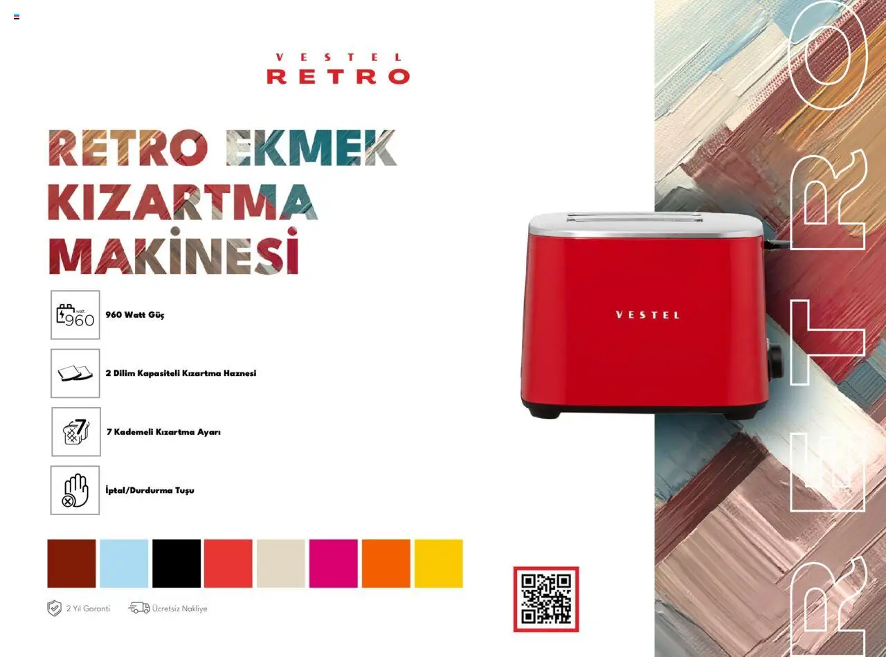 Vestel Retro Katalog - 06.08.2024 tarihinden itibaren geçerlidir | Sayfa: 23 | Ürünler: Ekmek