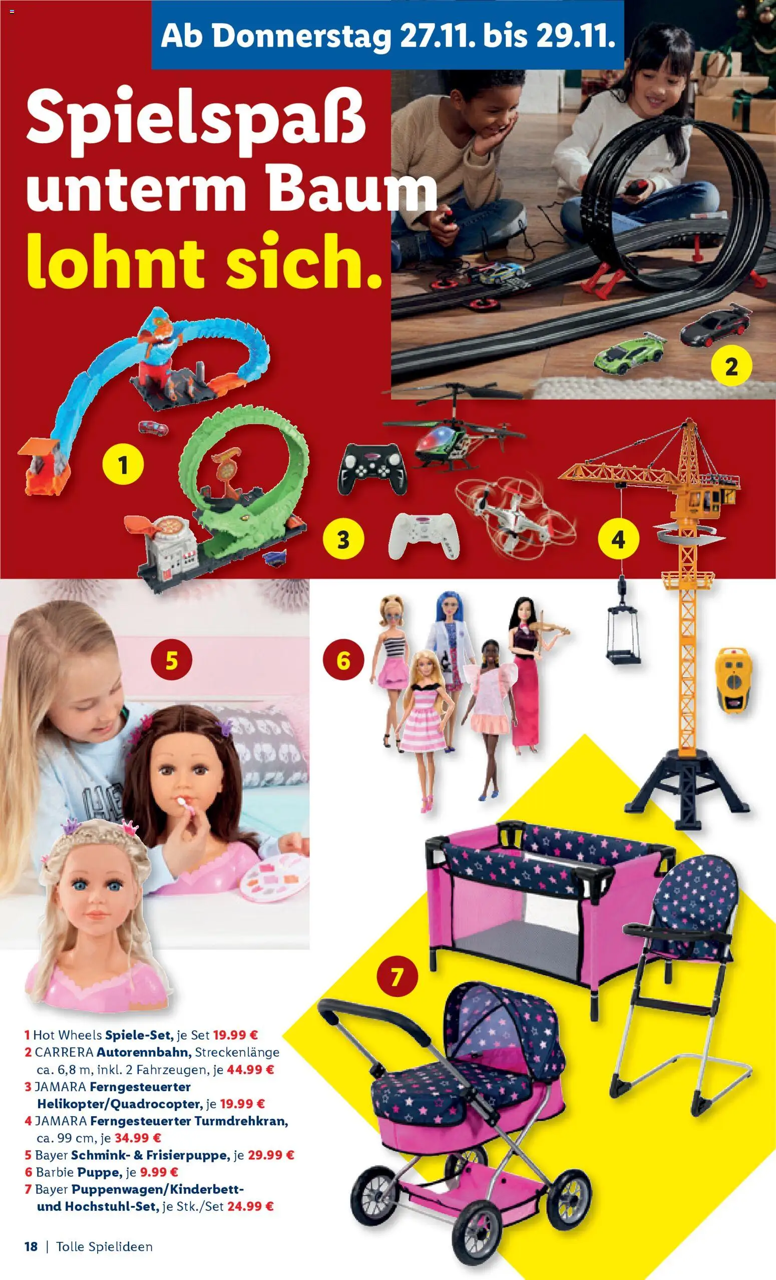 Lidl - Spielwarenkatalog  gültig ab 26.10.2025 | Seite: 18