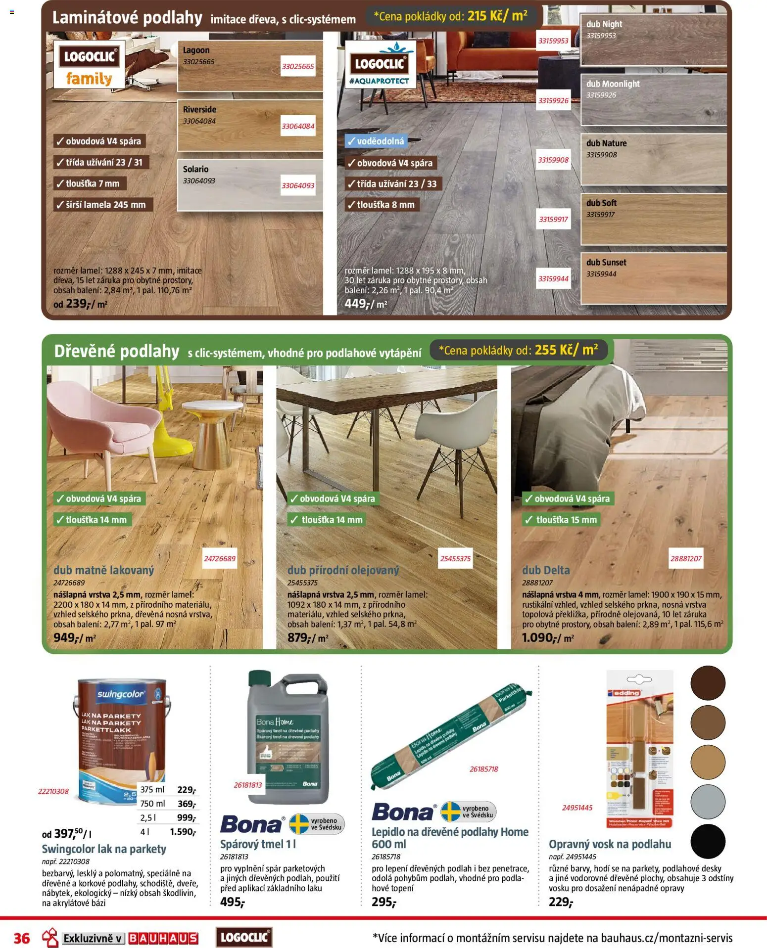 Bauhaus leták od 02.04.2026 | Strana: 36 | Produkty: Desky