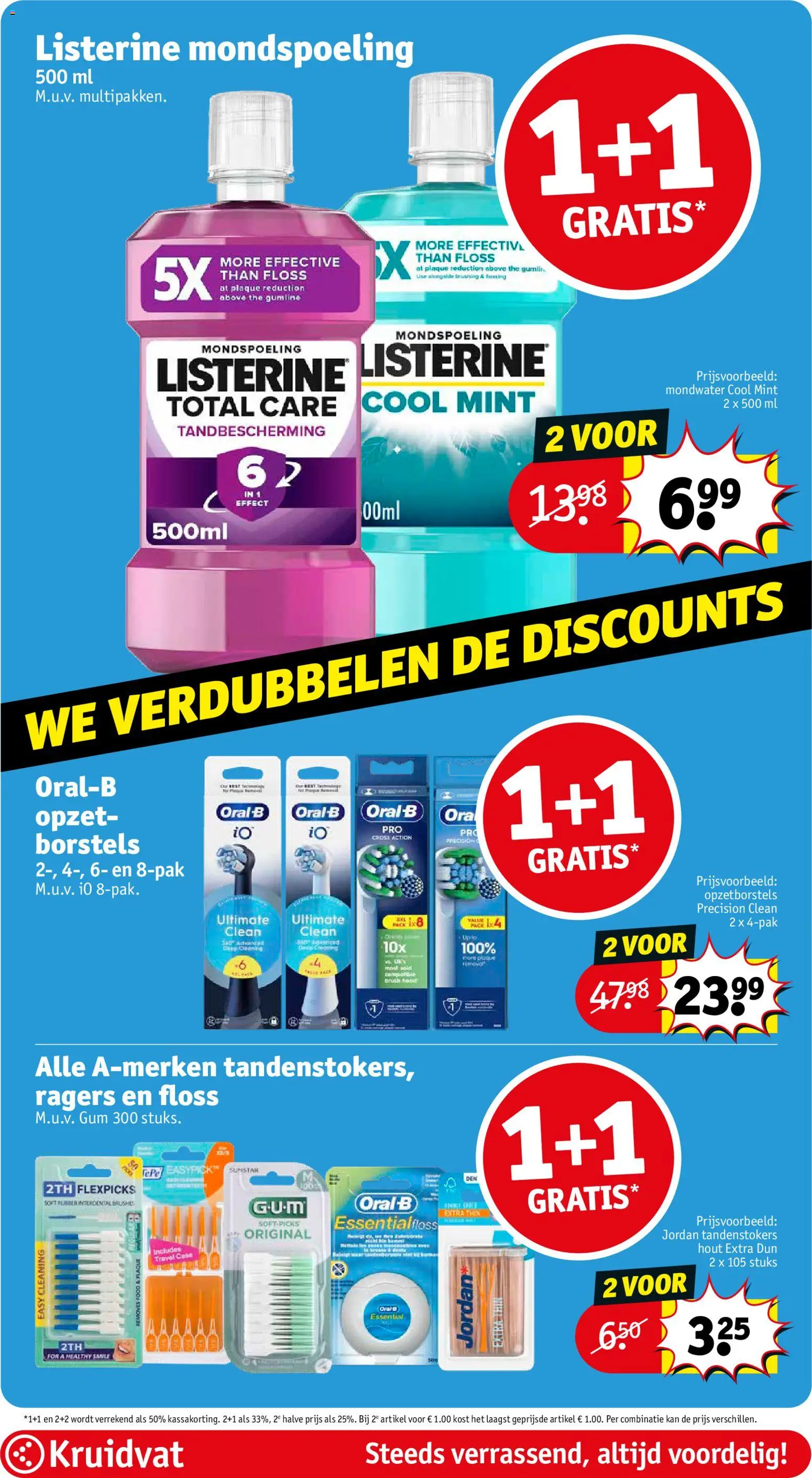 {H1} | Pagina: 5 | Producten: Mondwater, Gum, Kan, Borstels