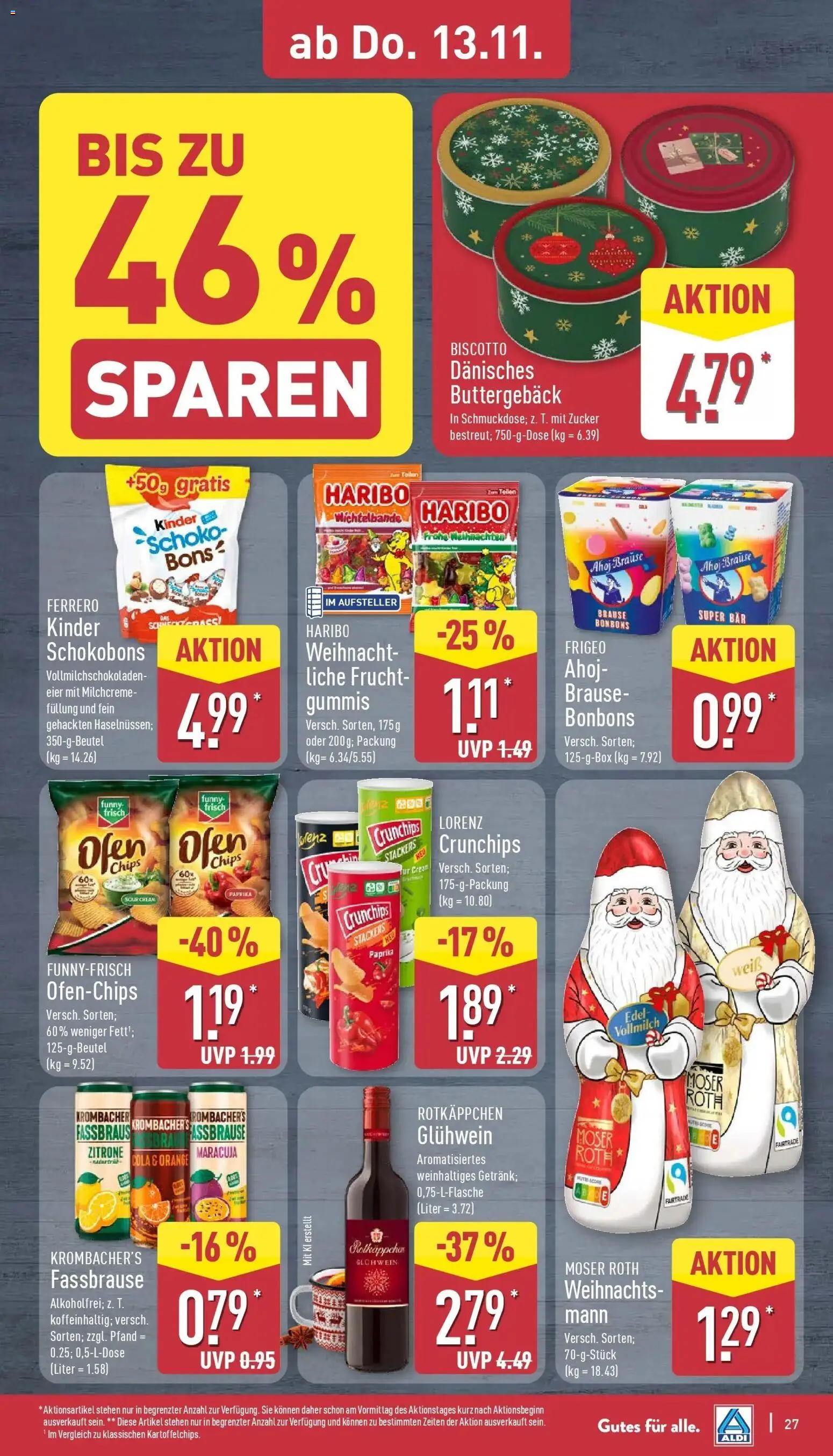 Aldi - ALDI Nord: Wochenangebote – gültig ab 09.11.2025 | Seite: 31 | Produkte: Paprika, Zitrone, Rotkäppchen, Fassbrause