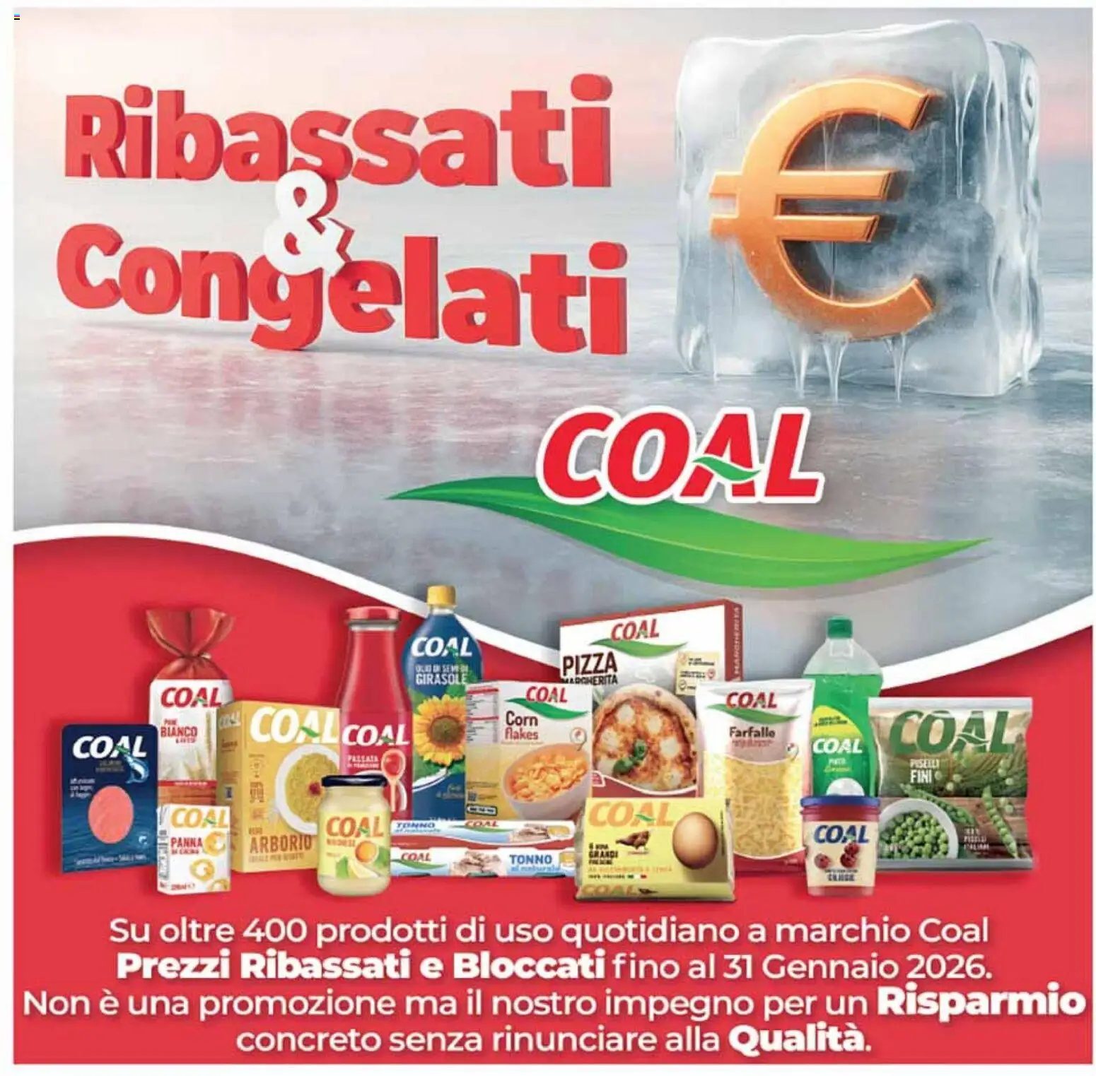 Volantino Coal del 28.11.2025 | Pagina: 28 | Prodotti: Cd, Pizza, Piselli, Tonno