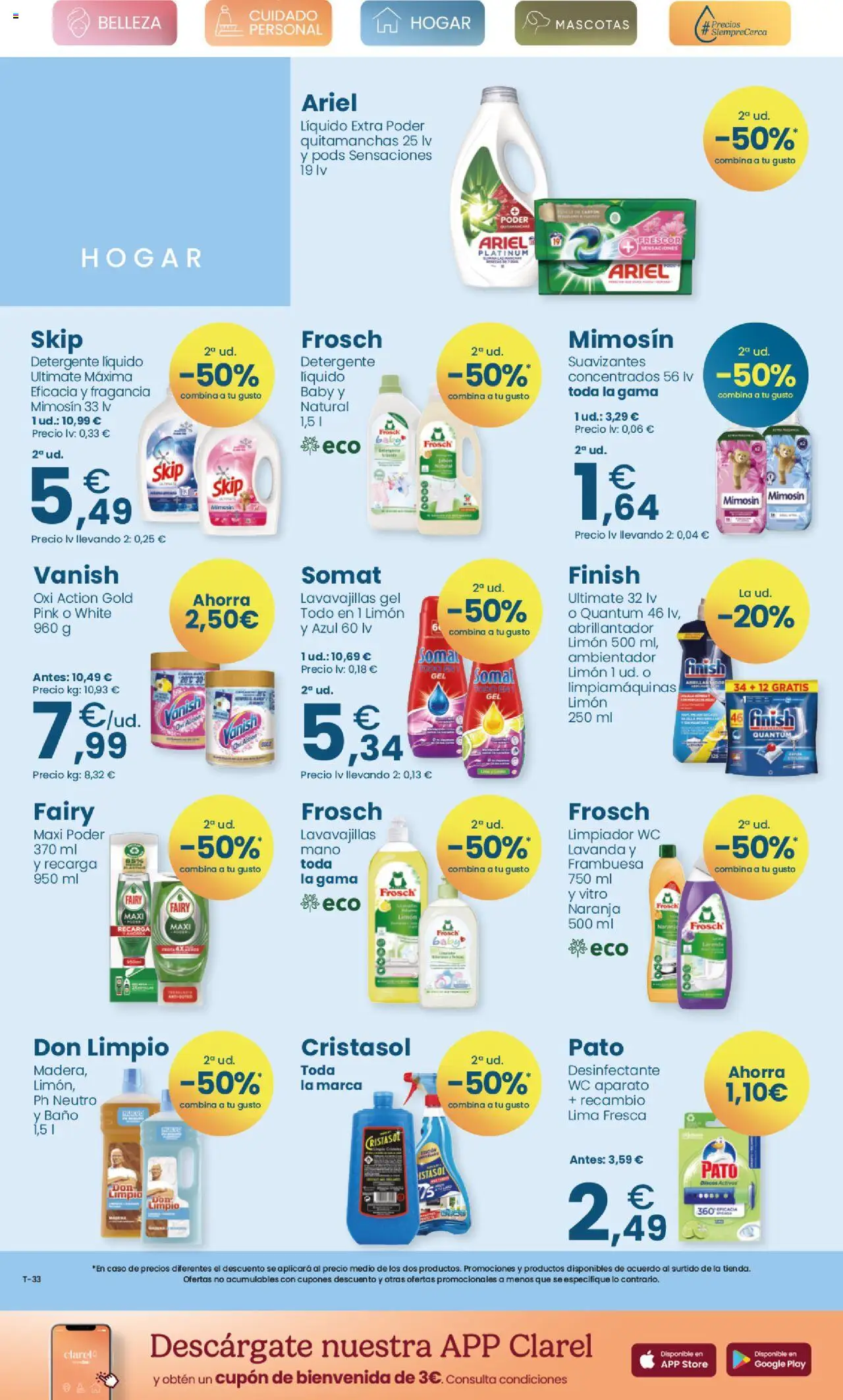 Clarel - folleto │ válido desde el 10.09.2025 | Página: 10 | Productos: Fragancia, Lima, Detergente, Baño