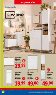 Anteprima del volantino LIVARNO Armadietto a colonna da bagno, 32 x 180 x 28 cm valido a partire dal 02.03.2026 | Pagina: 51