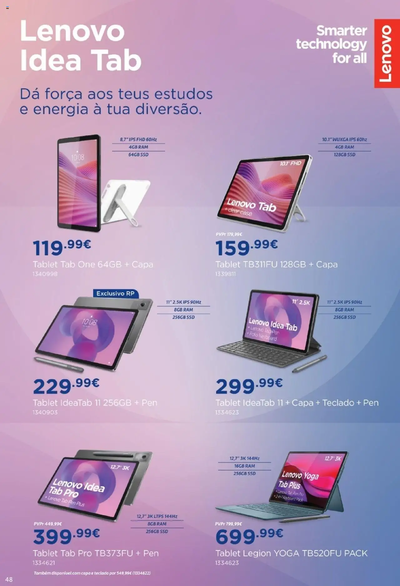 Radio Popular - Regresso às aulas │ válido de 02.09.2025 | Página: 48 | Produtos: Teclado, Tablet