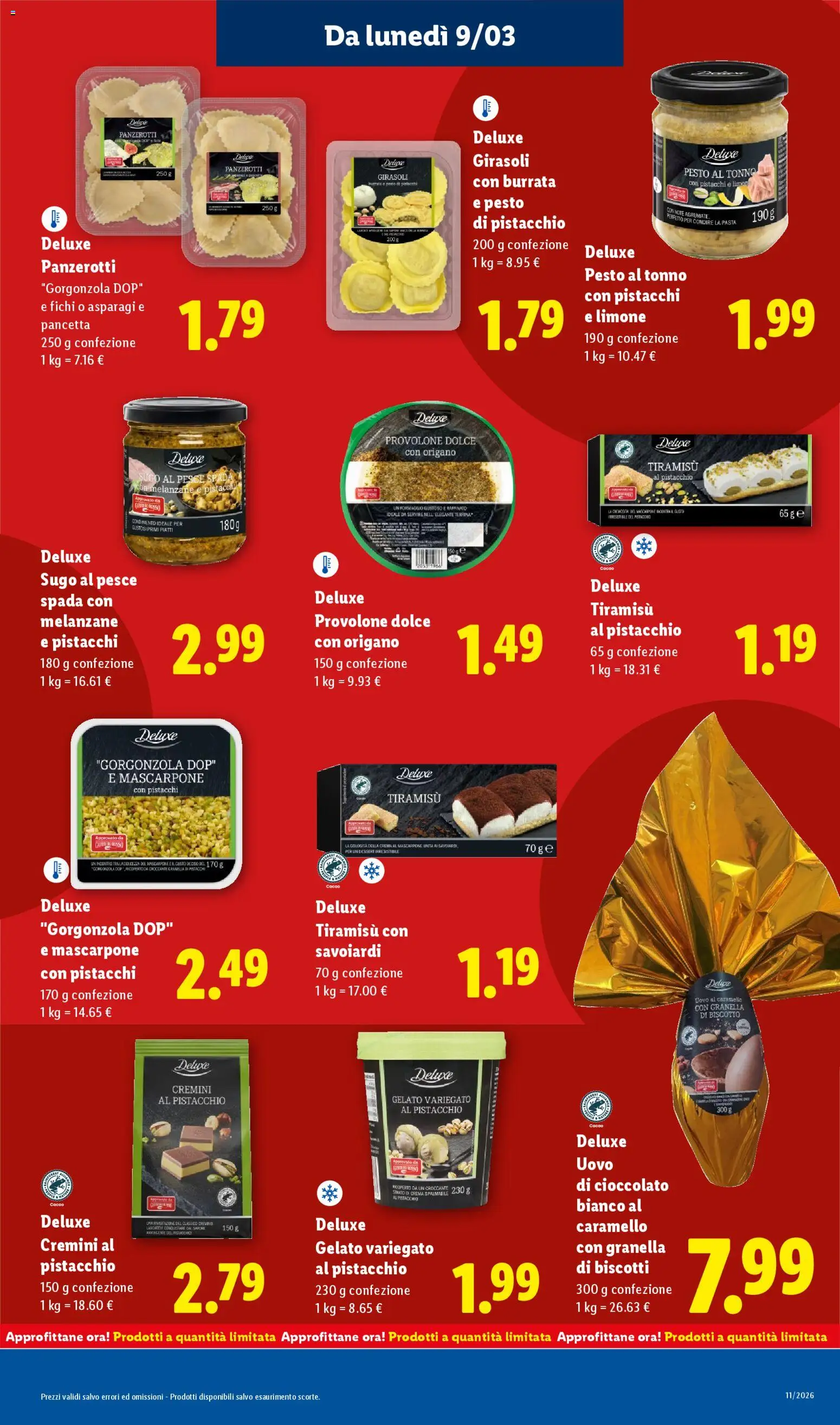 Volantino Lidl del 09.03.2026 | Pagina: 15 | Prodotti: Crema, Limone, Melanzane, Mascarpone