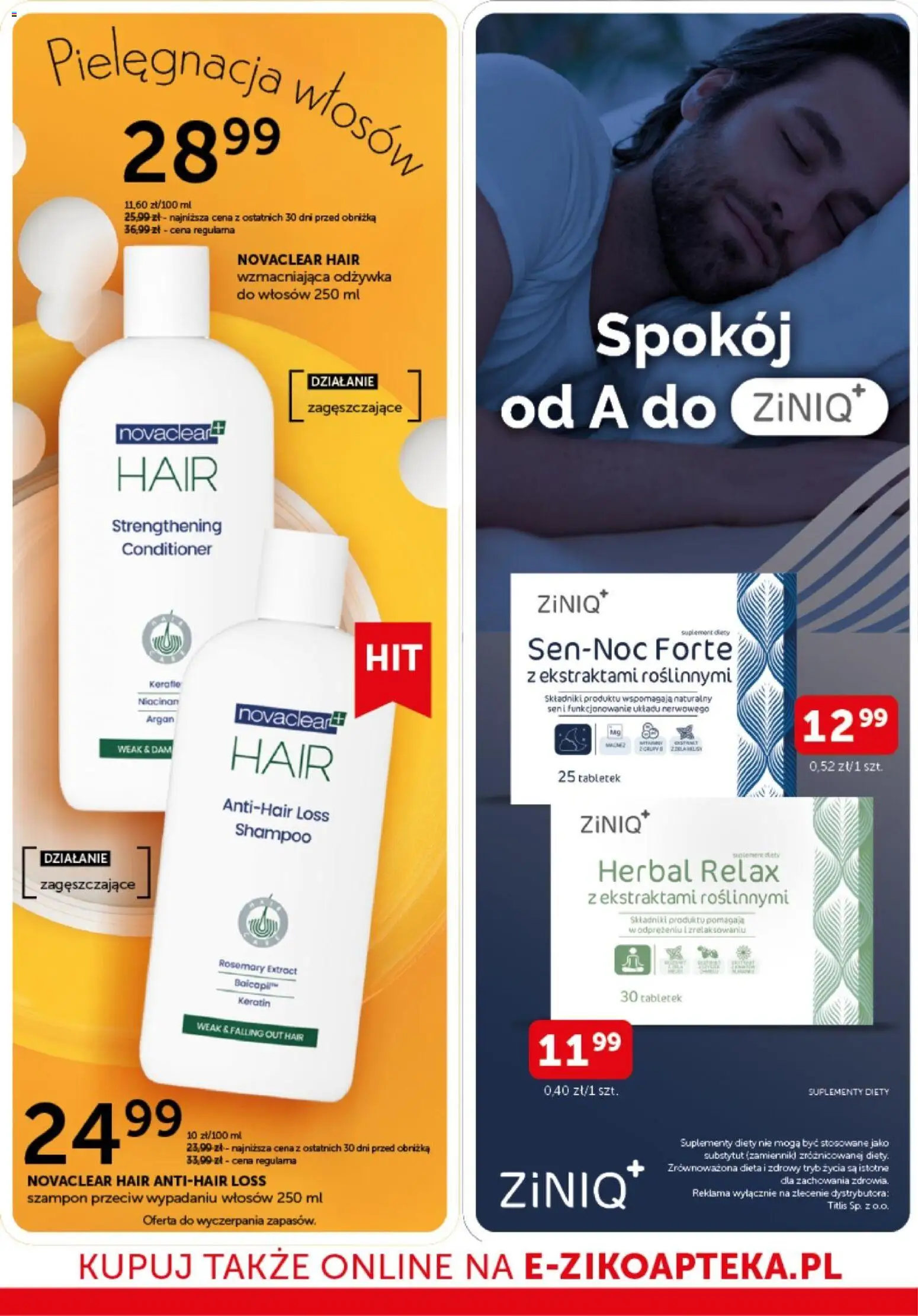 Ziko gazetka od 26.03.2026 | Strona: 14 | Produkty: Szampon, Odżywka, Odżywka do włosów