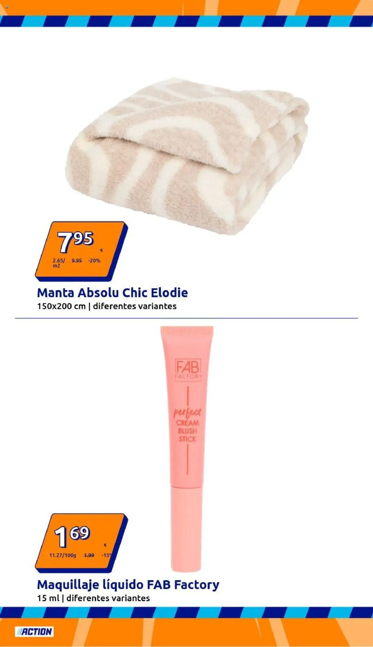 Action folleto │ válido desde el 01.10.2025 | Página: 31 | Productos: Maquillaje, Manta