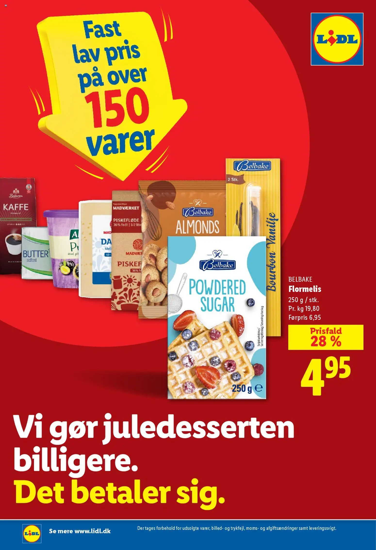 Lidl tilbudsavis – gyldig fra 18.12.2025 | Side: 22 | Produkter: Kaffe, Bourbon, Flormelis, Vanilje