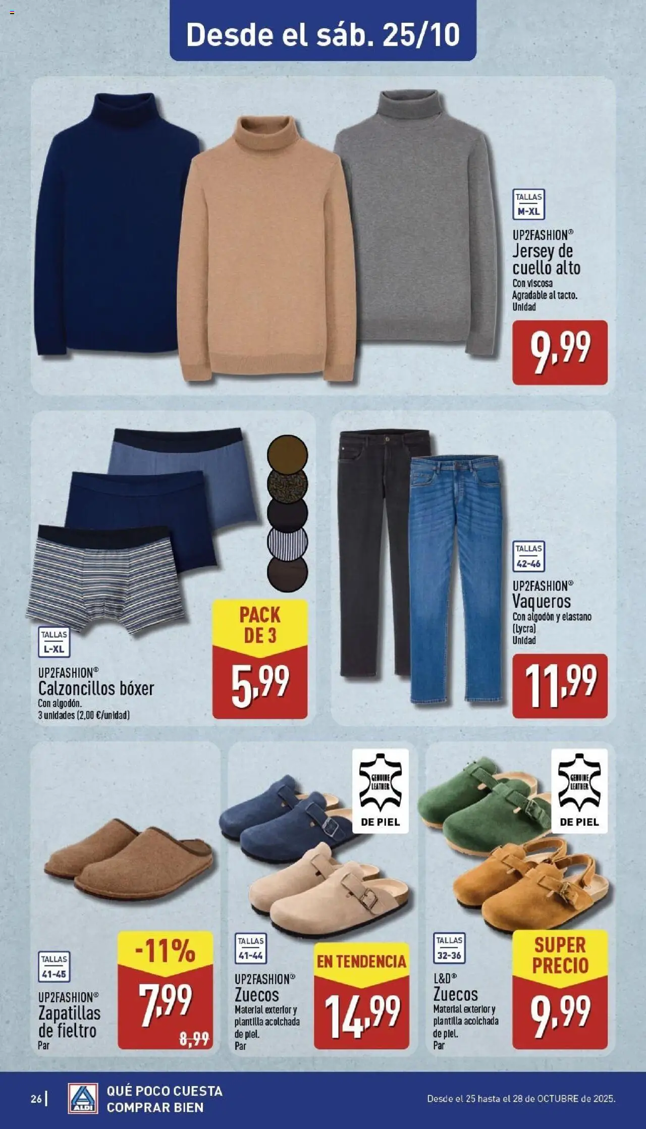 Aldi folleto Península │ válido desde el 20.10.2025 | Página: 26 | Productos: Zapatillas