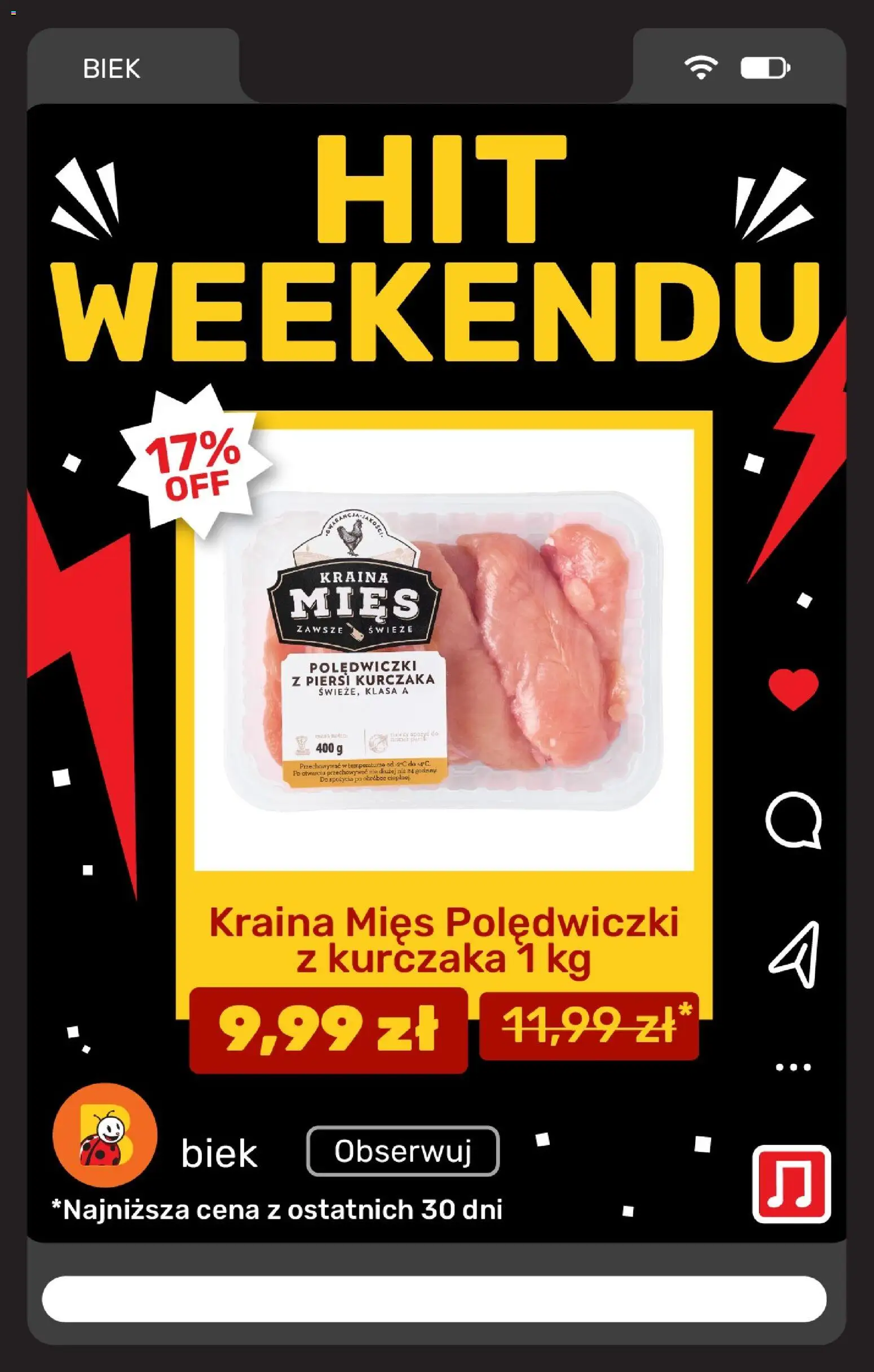 Biedronka gazetka - Biek od 10.04.2026 | Strona: 6 | Produkty: Piersi, Kraina mięs