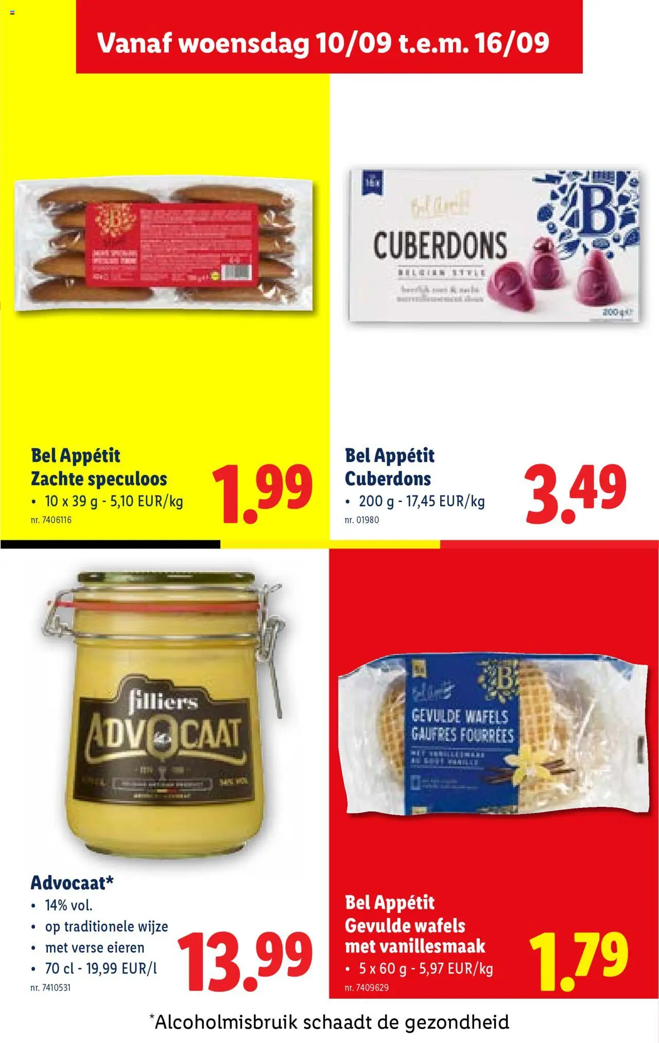  | Pagina: 31 | Producten: Wafels, Eieren
