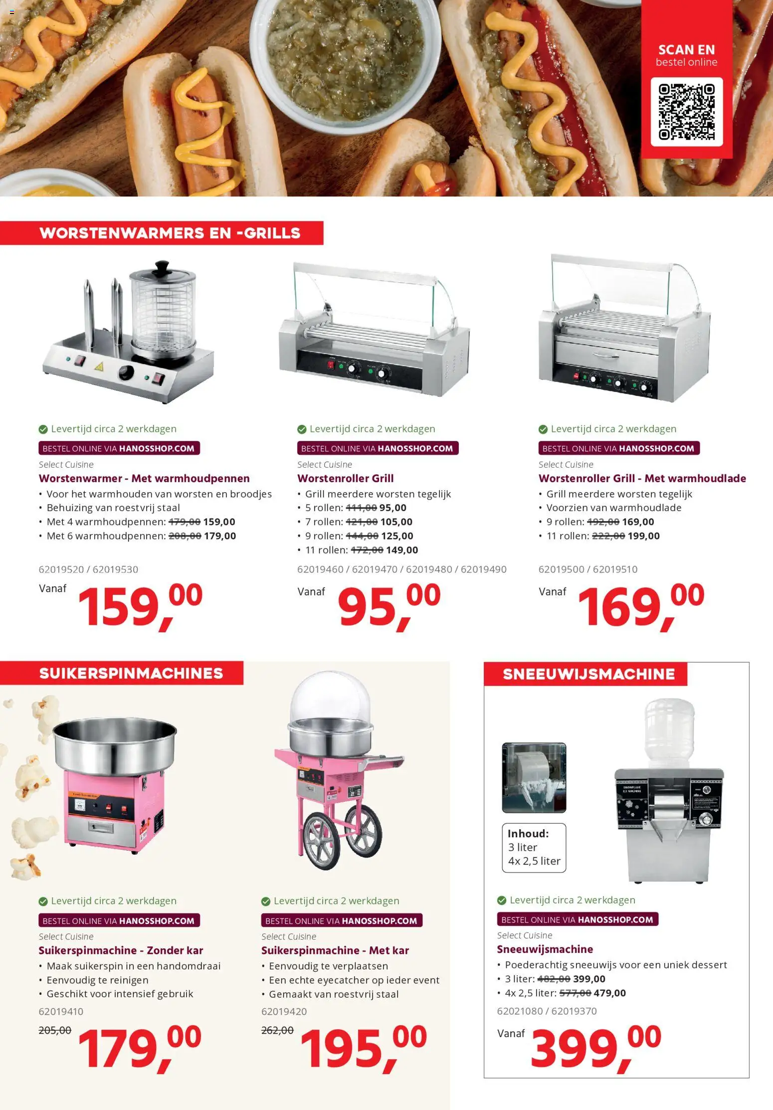 {H1} | Pagina: 5 | Producten: Behuizing, Grill, Broodjes