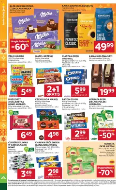 Pogląd oferty "Stokrotka Gazetka" - ważna od 22.12.2025 | Strona: 20 | Produkty: Stokrotka, Czekolada milka, Ciastka Oreo, Cukierki