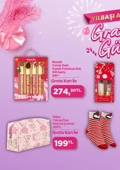 01.12.2025 tarihinden itibaren geçerli olan Gratis kataloğu önizlemesi | Sayfa: 6 | Ürünler: Makyaj çantası, Dudak parlatıcısı, Makyaj