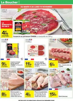 Carrefour - Prévisualisation de Carrefour catalogue semaine 45 valide à partir de 04.11.2025 | Page: 28 | Produits: Volaille, Parmesan, Porc