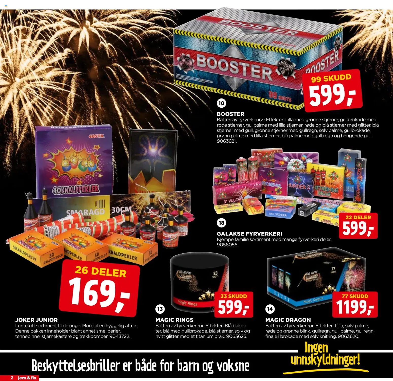 {H1} | Side: 2 | Produkter: Emmental, Glitter, Batteri