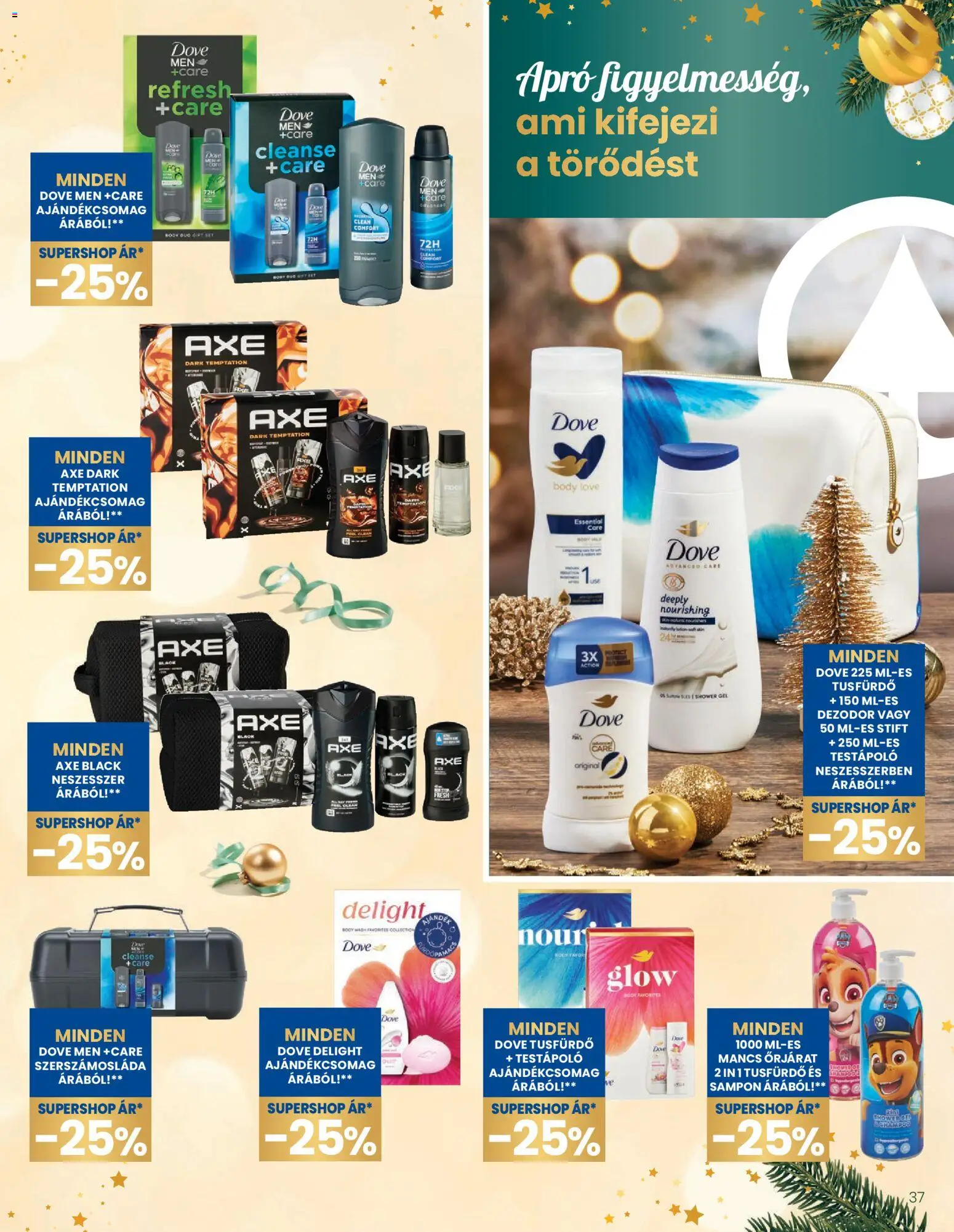 Interspar akciós ujság - amely érvényes a következő dátumtól: 20.12.2025 | Oldal: 37 | Termékek: Body, Stift, Dezodor, Szerszámosláda