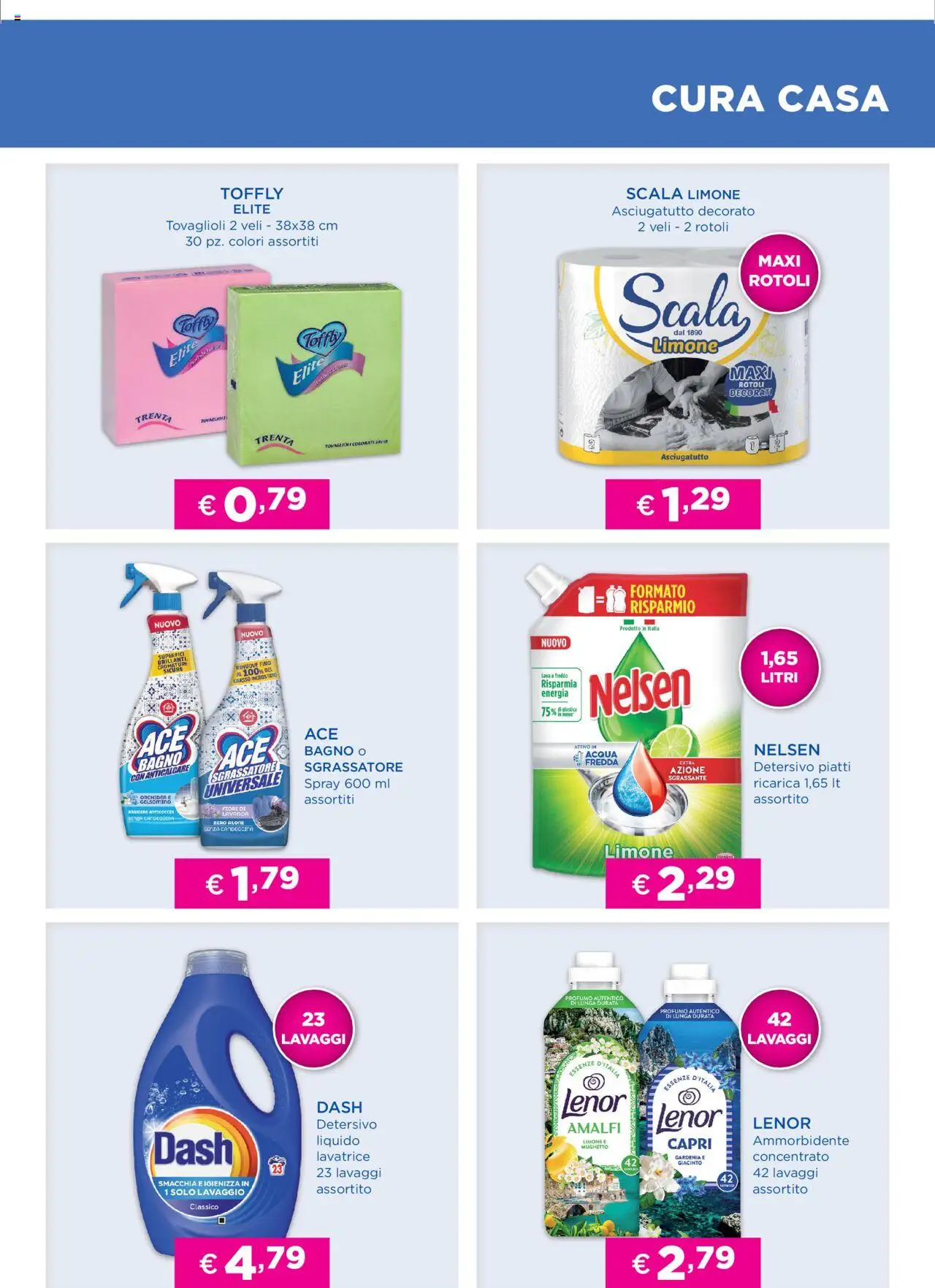 Volantino Acqua e Sapone del 15.10.2025 | Pagina: 7 | Prodotti: Anticalcare, Sgrassatore, Lavanda, Profumo
