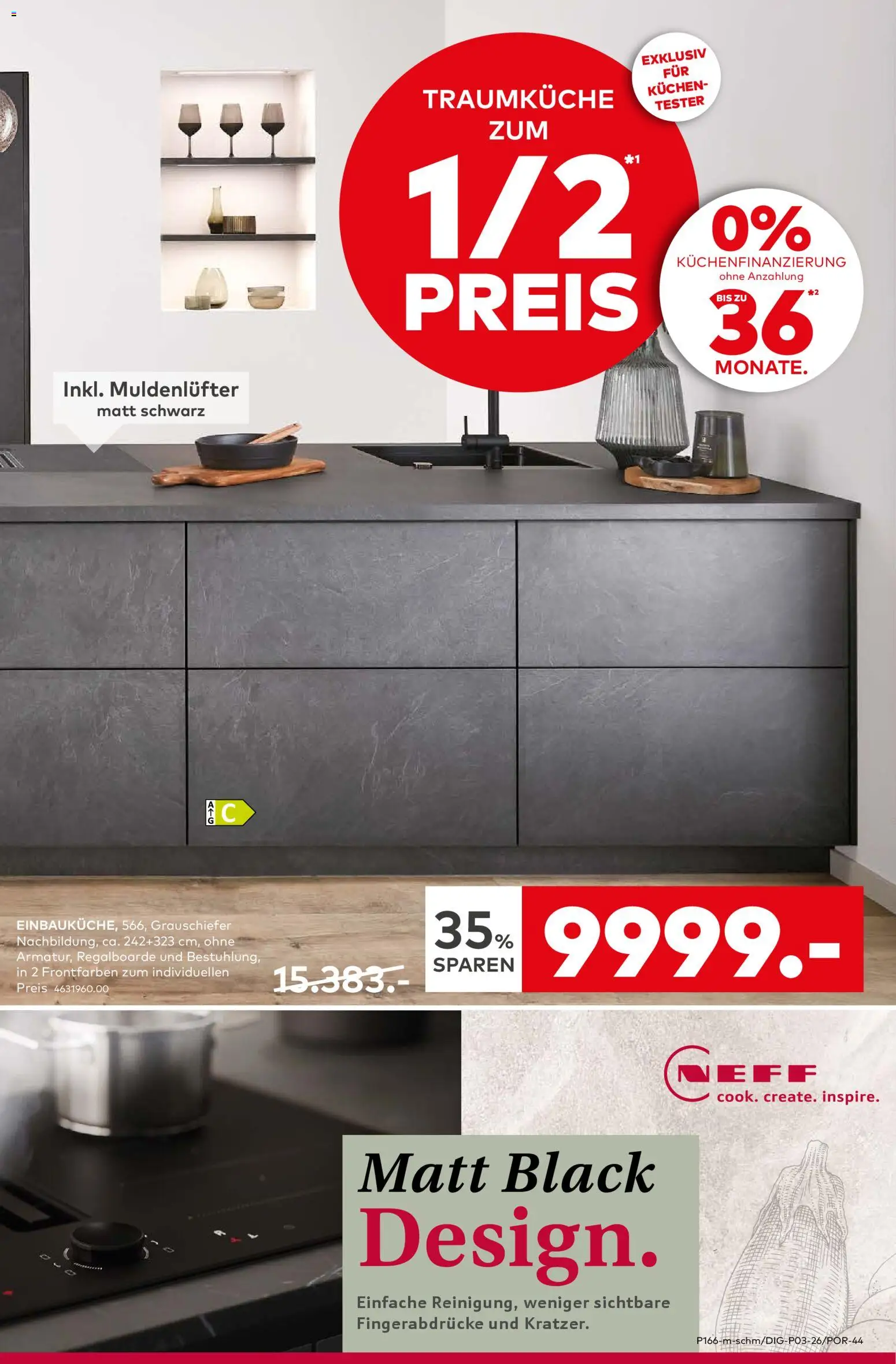 Porta! Küchentester gesucht: Jetzt bewerben und Küche zum halben Preis sichern - Aachen – gültig ab 05.01.2026 | Seite: 5 | Produkte: Kuchen