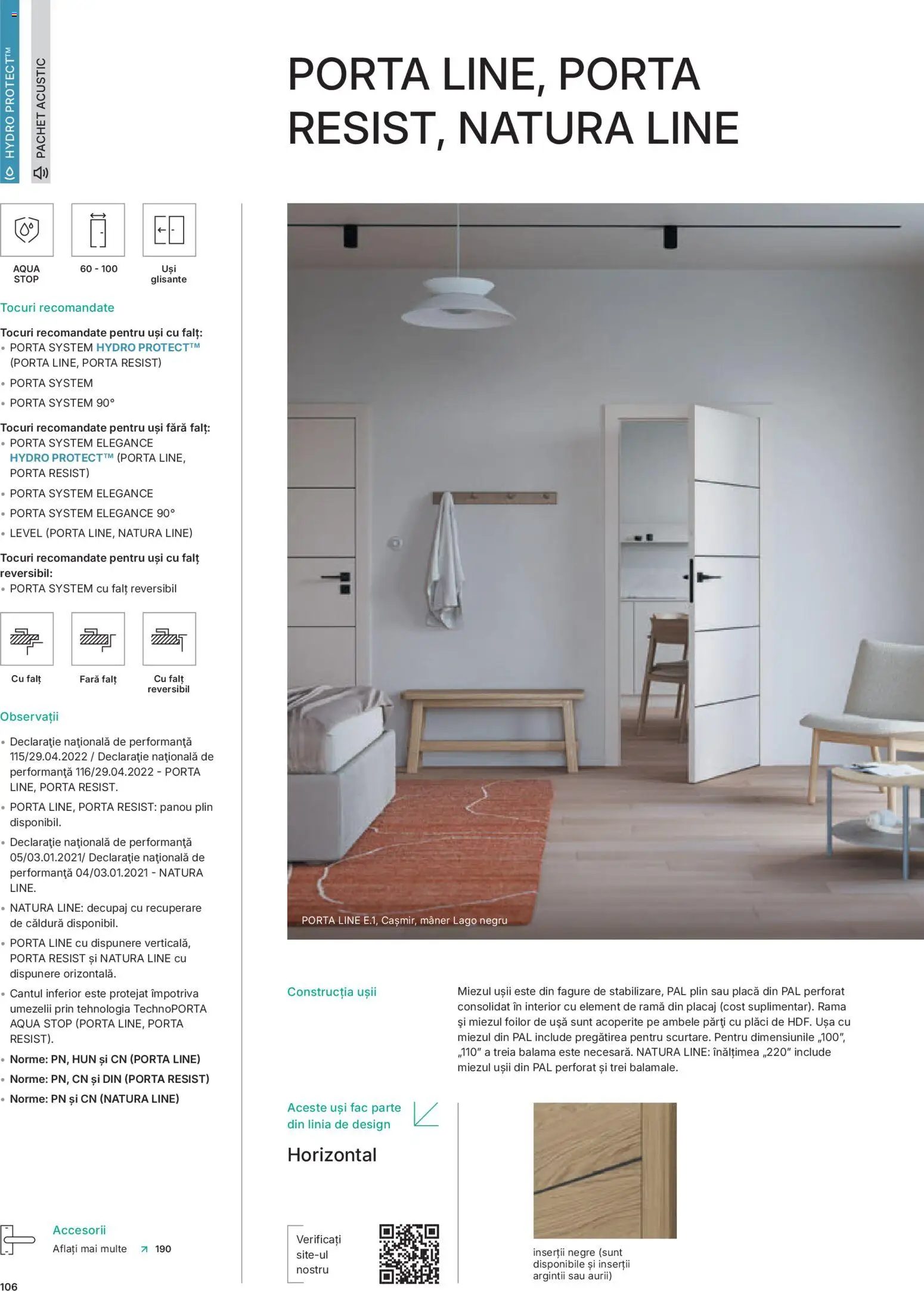 Noul catalog Proges – valabil de la 13.02.2026 | Pagină: 109 | Produse: Mâner, Ușă