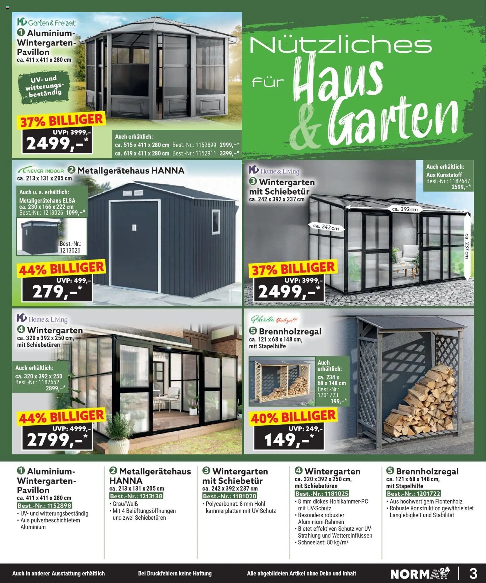 Norma Bestellmagazin gültig ab 01.12.2025 | Seite: 3