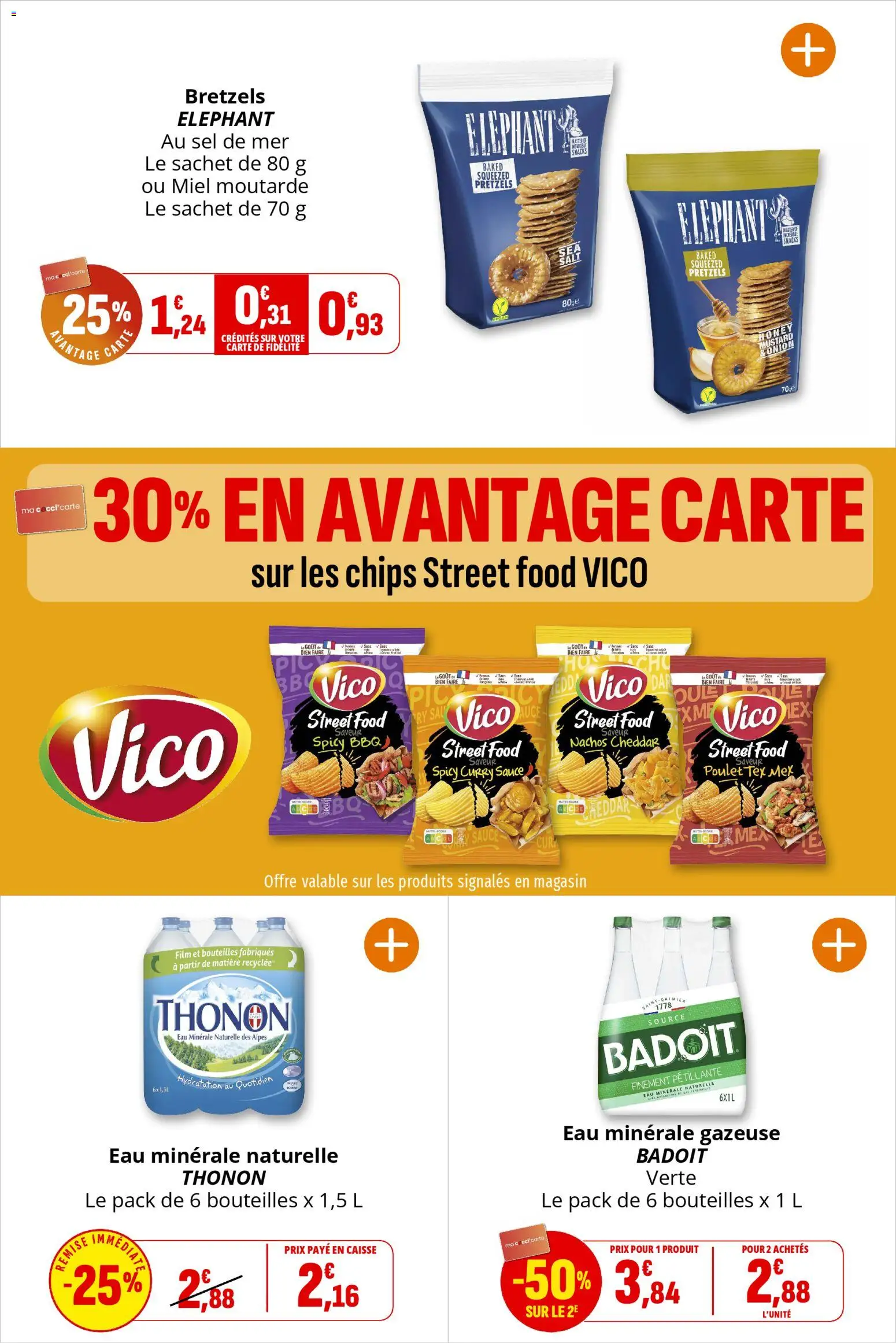 {H1} | Page: 34 | Produits: Nachos, Moutarde, Cheddar, Bretzels