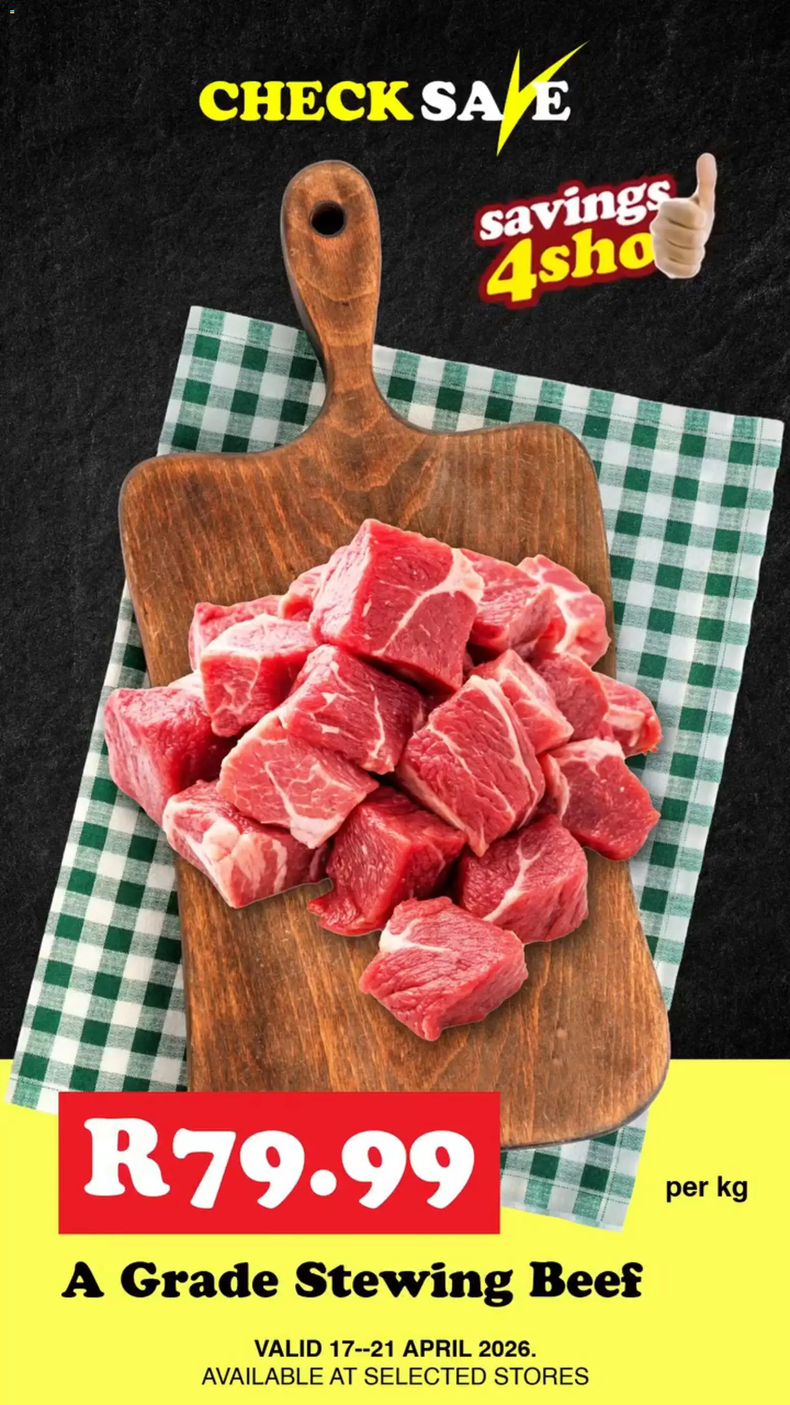 New Check Save catalogue – valid from 17.04.2026 | Page: 8 | Products: Beef