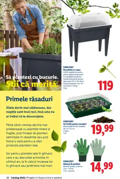 Ofertele Lidl valabile de la 19.02.2026 | Pagină: 32 | Produse: Mănuși